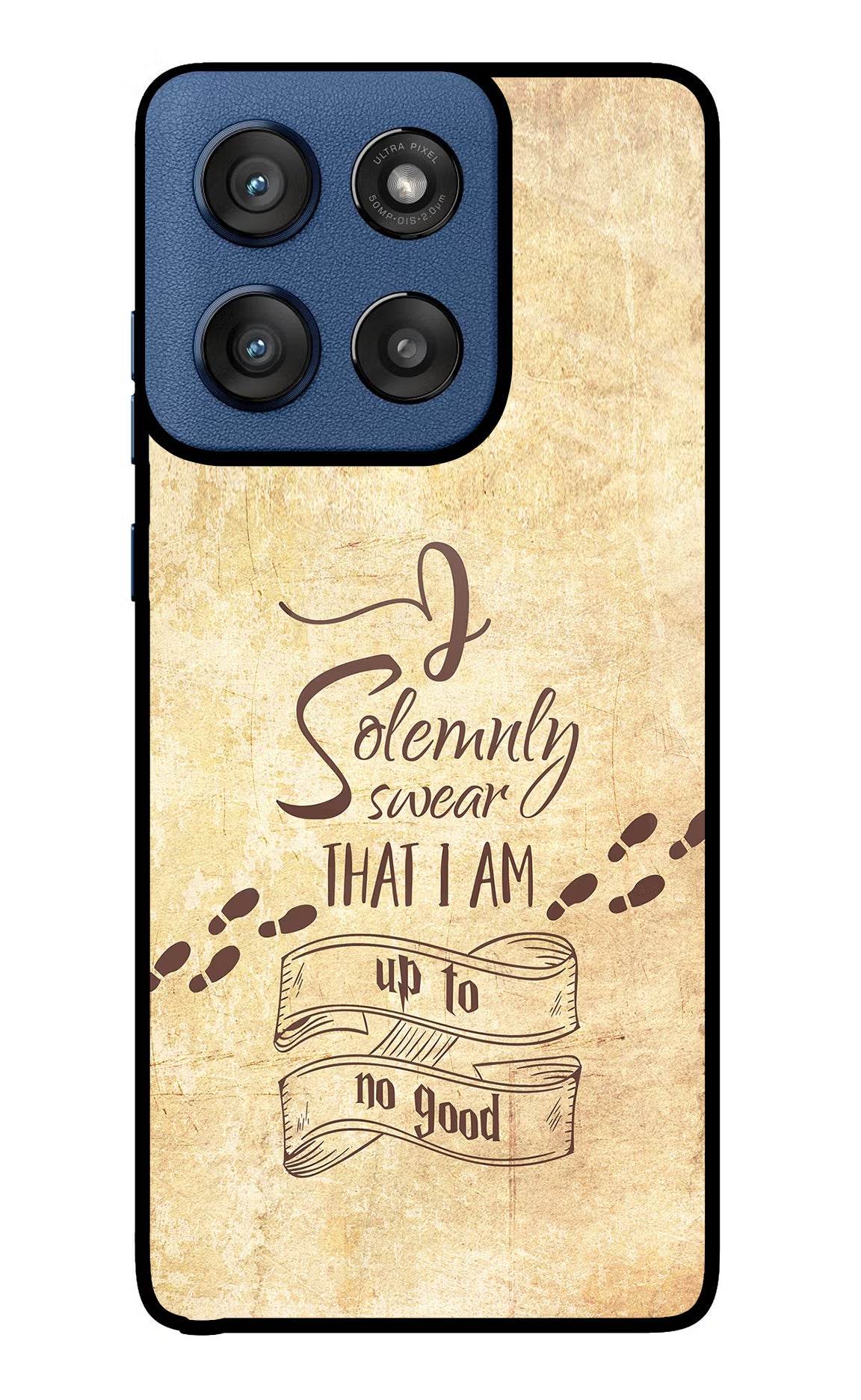 I Solemnly swear that i up to no good Moto Edge 60 Stylus Back Cover - I Solemnly swear that i up to no good Moto Edge 60 Stylus Glass Case Back Cover by Casekaro I Solemnly swear that i up to no good Moto Edge 60 Stylus Glass Case Back Cover by Casekaro