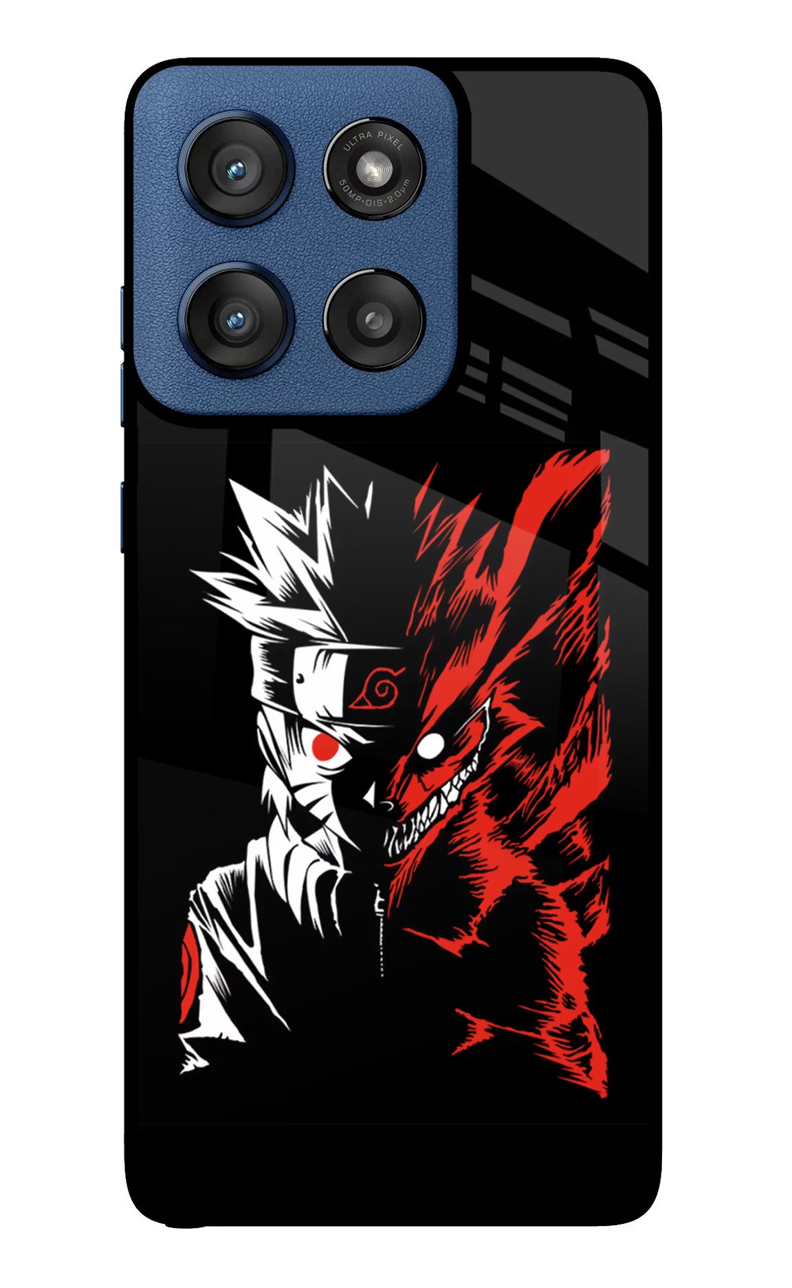 Naruto Two Face Moto Edge 60 Stylus Back Cover - Naruto Two Face Moto Edge 60 Stylus Glass Case Back Cover by Casekaro Naruto Two Face Moto Edge 60 Stylus Glass Case Back Cover by Casekaro