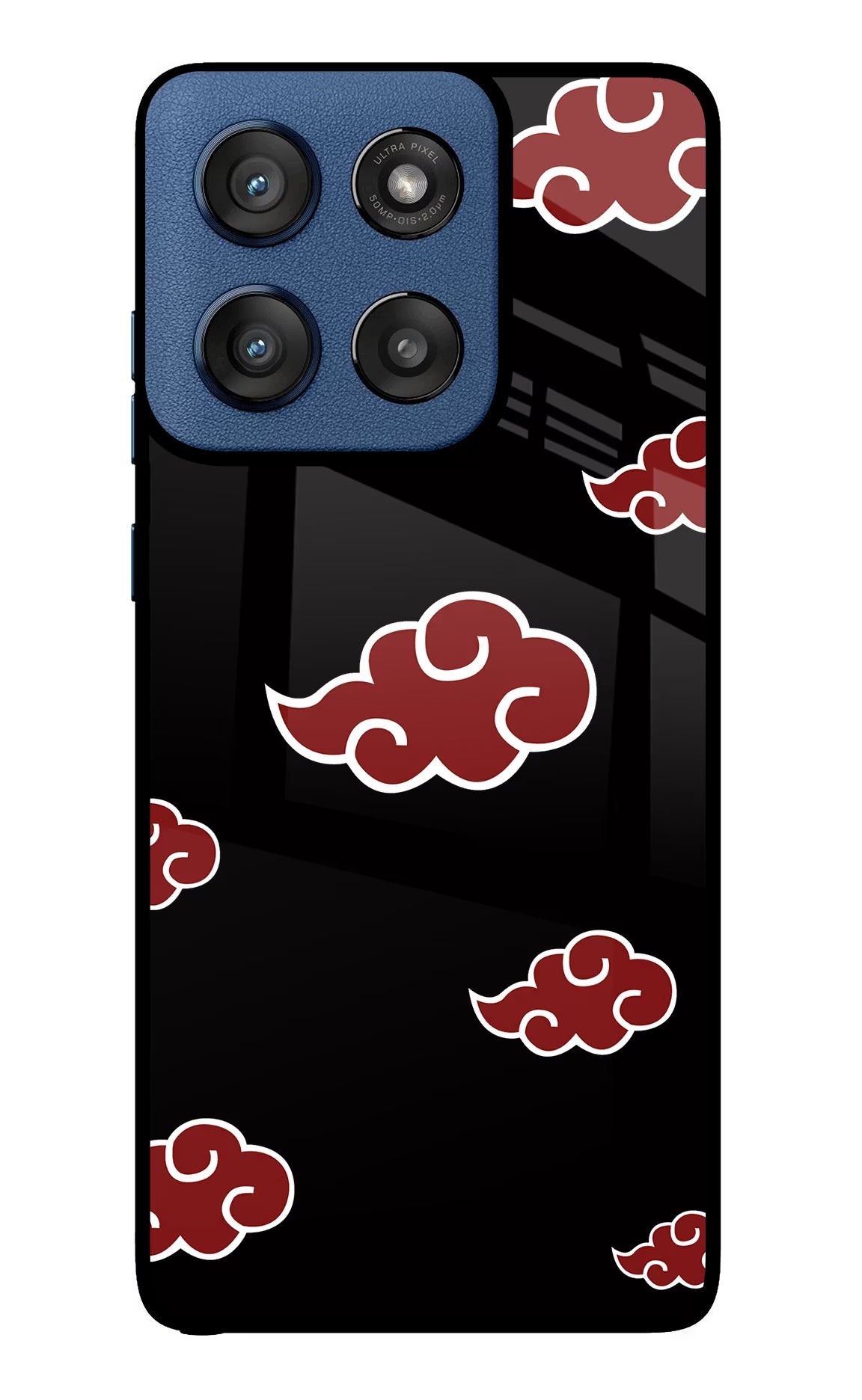 Akatsuki Moto Edge 60 Stylus Back Cover - Akatsuki Moto Edge 60 Stylus Glass Case Back Cover by Casekaro Akatsuki Moto Edge 60 Stylus Glass Case Back Cover by Casekaro