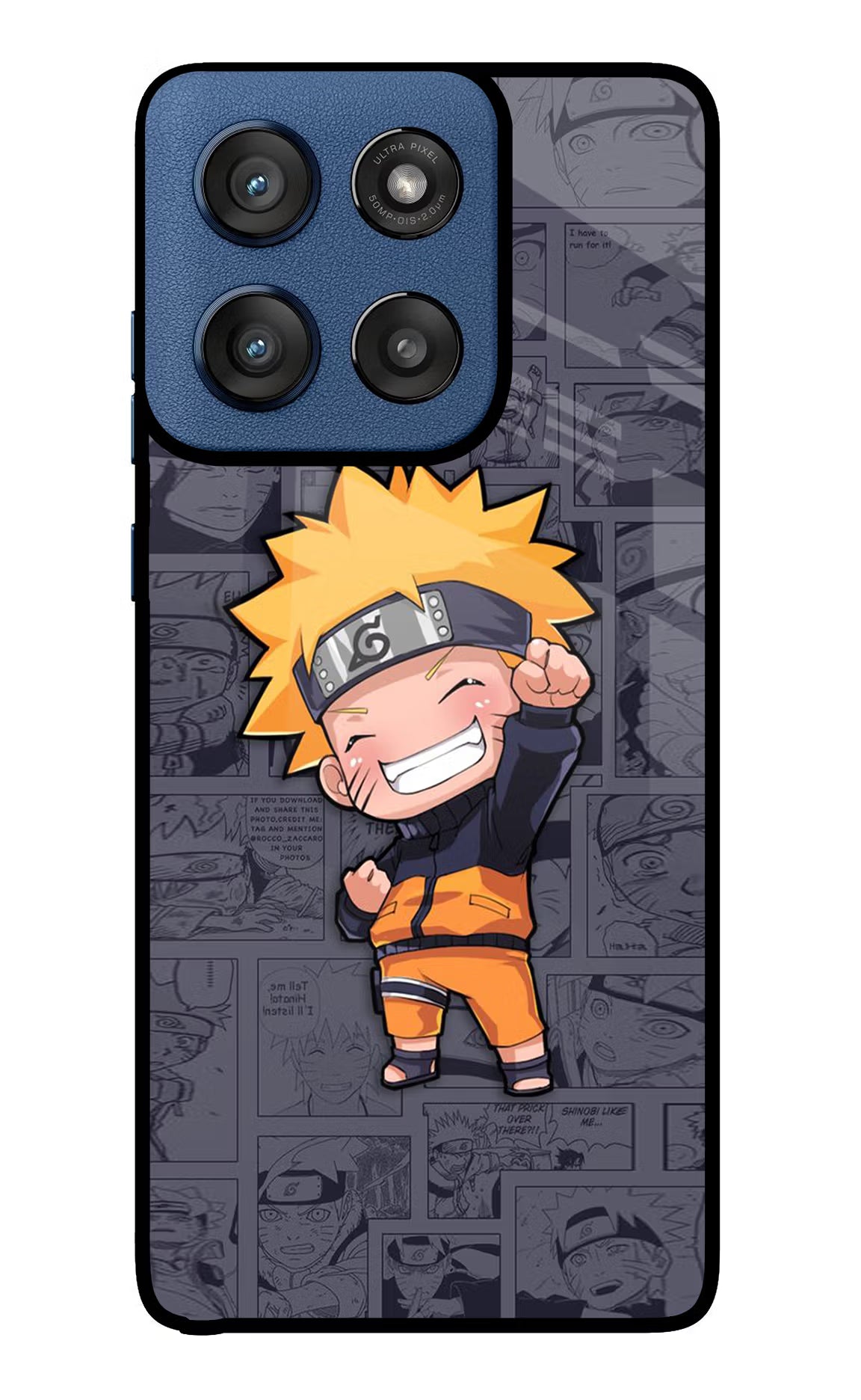 Chota Naruto Moto Edge 60 Stylus Glass Case - Chota Naruto Moto Edge 60 Stylus Glass Case Chota Naruto Moto Edge 60 Stylus Glass Case