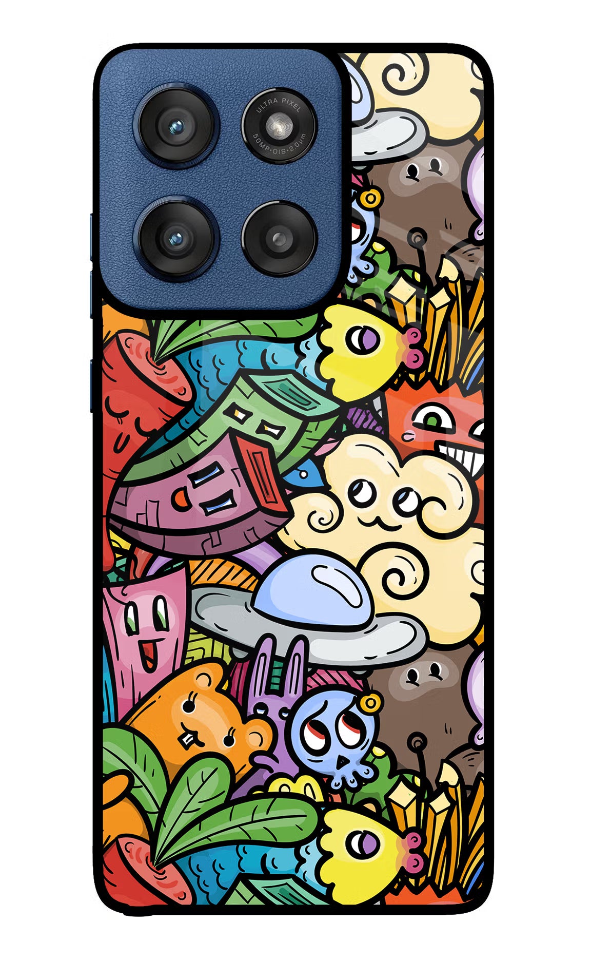 Veggie Doodle Moto Edge 60 Stylus Glass Case - Veggie Doodle Moto Edge 60 Stylus Glass Case Veggie Doodle Moto Edge 60 Stylus Glass Case