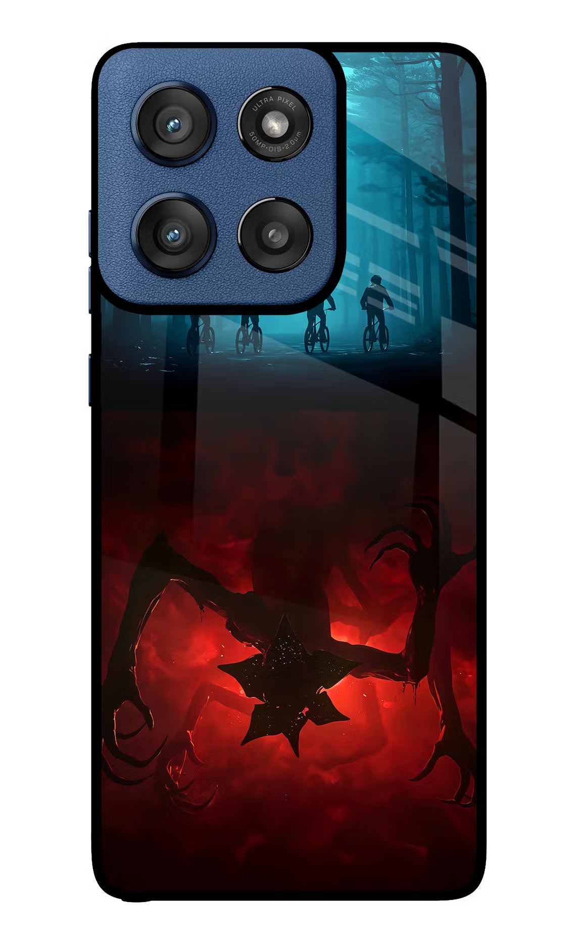 Ordinary Things Downside Up Moto Edge 60 Stylus Back Cover - Ordinary Things Downside Up Moto Edge 60 Stylus Glass Case Back Cover by Casekaro Ordinary Things Downside Up Moto Edge 60 Stylus Glass Case Back Cover by Casekaro