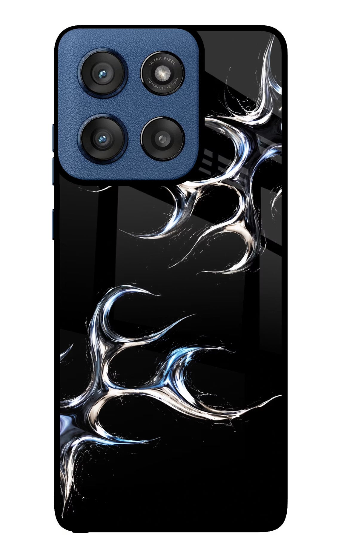 Chrome Tribal Moto Edge 60 Stylus Glass Case - Chrome Tribal Moto Edge 60 Stylus Glass Case Chrome Tribal Moto Edge 60 Stylus Glass Case