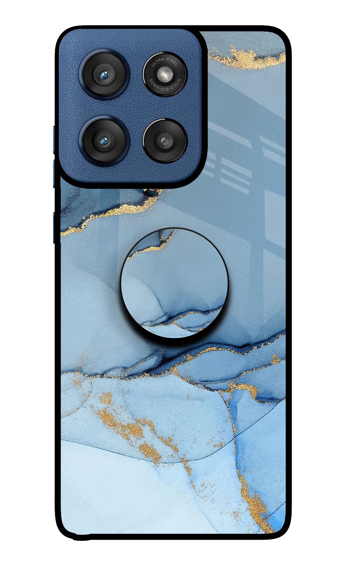 Blue Marble Moto Edge 60 Stylus Pop Case - Blue Marble Moto Edge 60 Stylus Pop Case by Casekaro Blue Marble Moto Edge 60 Stylus Pop Case by Casekaro