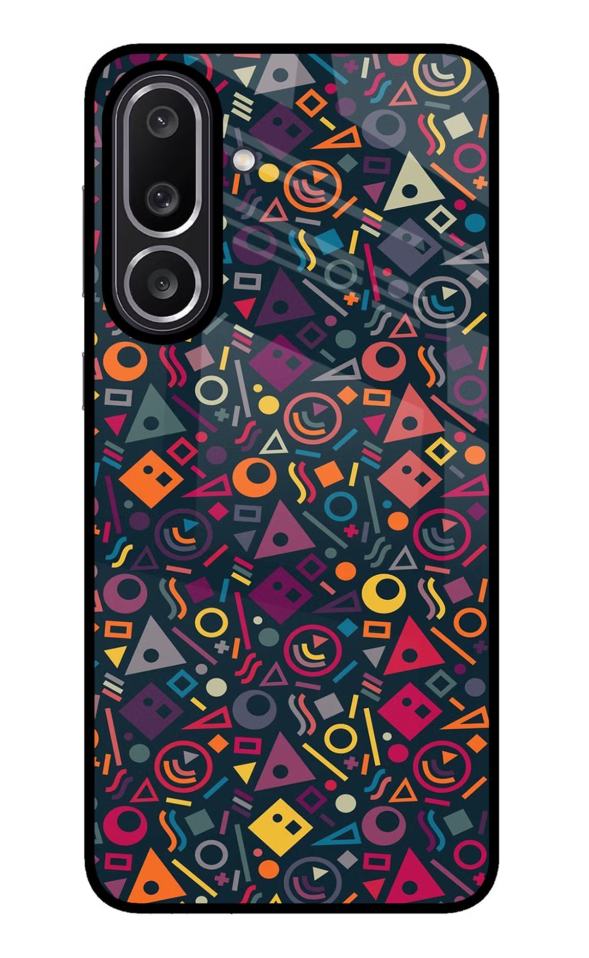 Geometric Abstract Samsung M56 5G Glass Case - Geometric Abstract Samsung M56 5G Glass Case Geometric Abstract Samsung M56 5G Glass Case