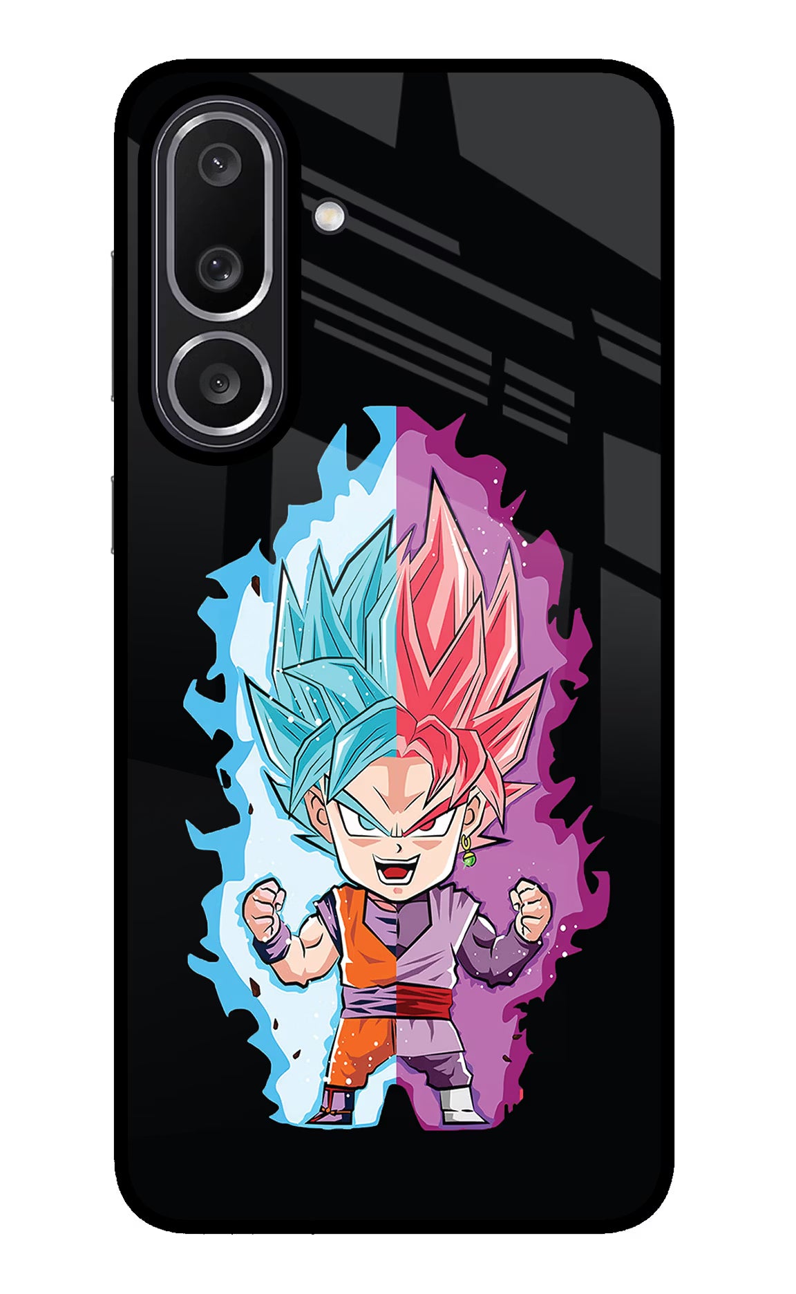 Chota Goku Samsung M56 5G Glass Case - Chota Goku Samsung M56 5G Glass Case Chota Goku Samsung M56 5G Glass Case