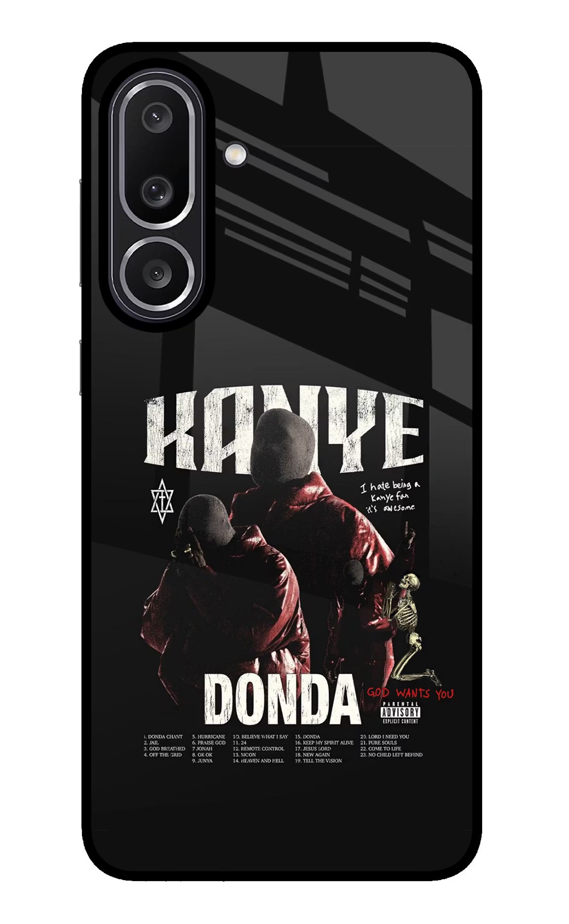 Donda Kanye West Samsung M56 5G Glass Case - Donda Kanye West Samsung M56 5G Glass Case Donda Kanye West Samsung M56 5G Glass Case