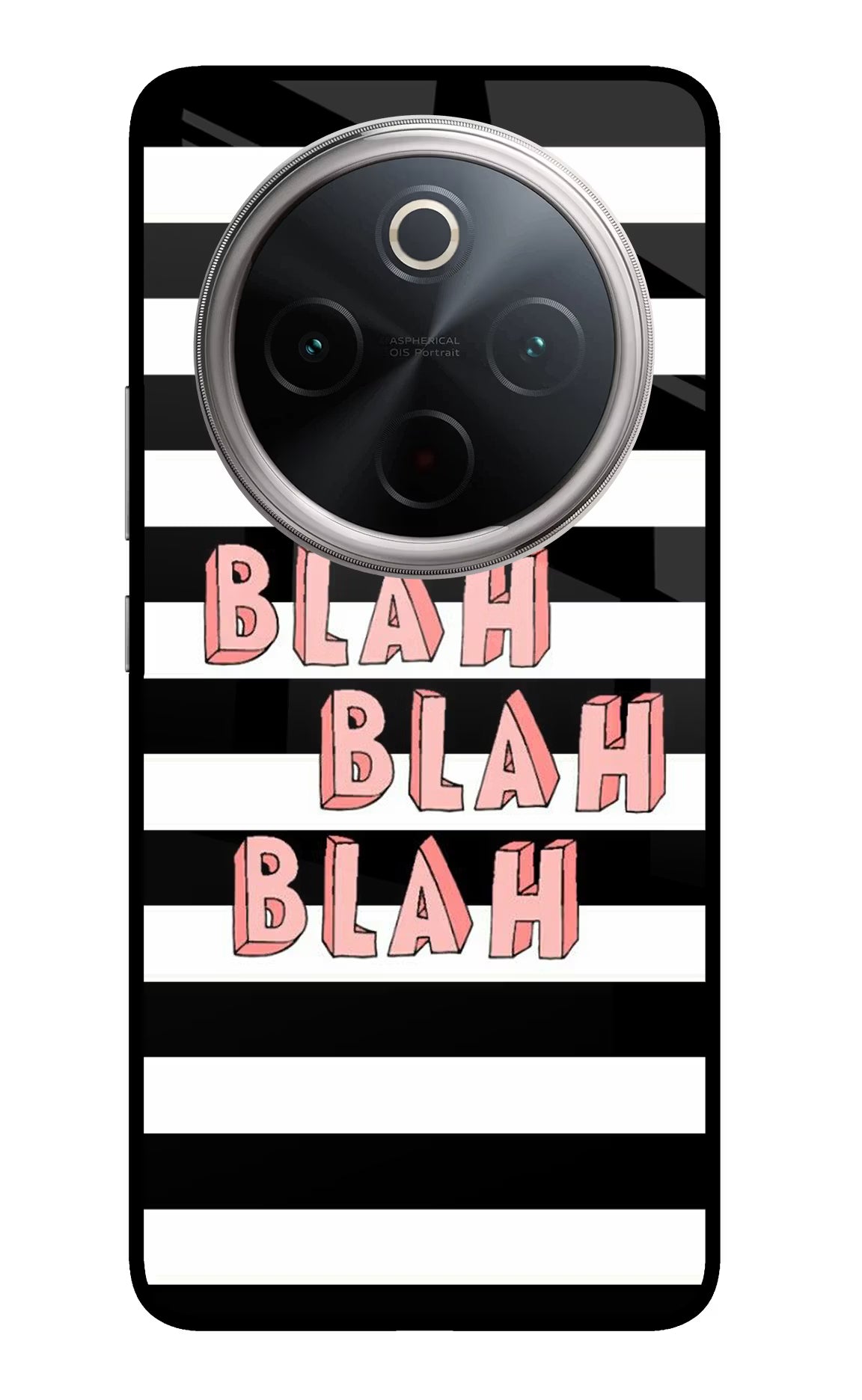 Blah Blah Blah Vivo T4 5G Glass Case - Blah Blah Blah Vivo T4 5G Glass Case Blah Blah Blah Vivo T4 5G Glass Case