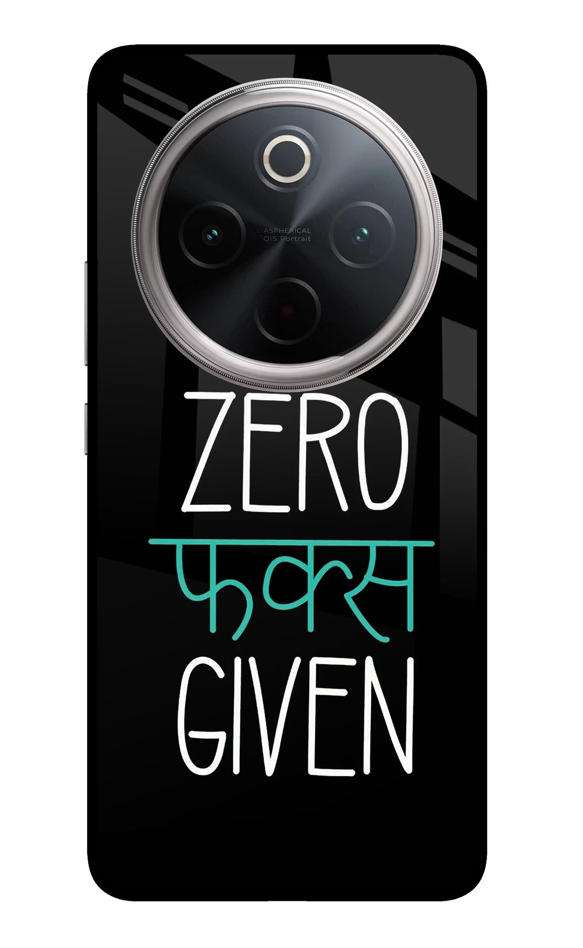 Zero Fucks Given Vivo T4 5G Back Cover - Zero Fucks Given Vivo T4 5G Glass Case Back Cover by Casekaro Zero Fucks Given Vivo T4 5G Glass Case Back Cover by Casekaro