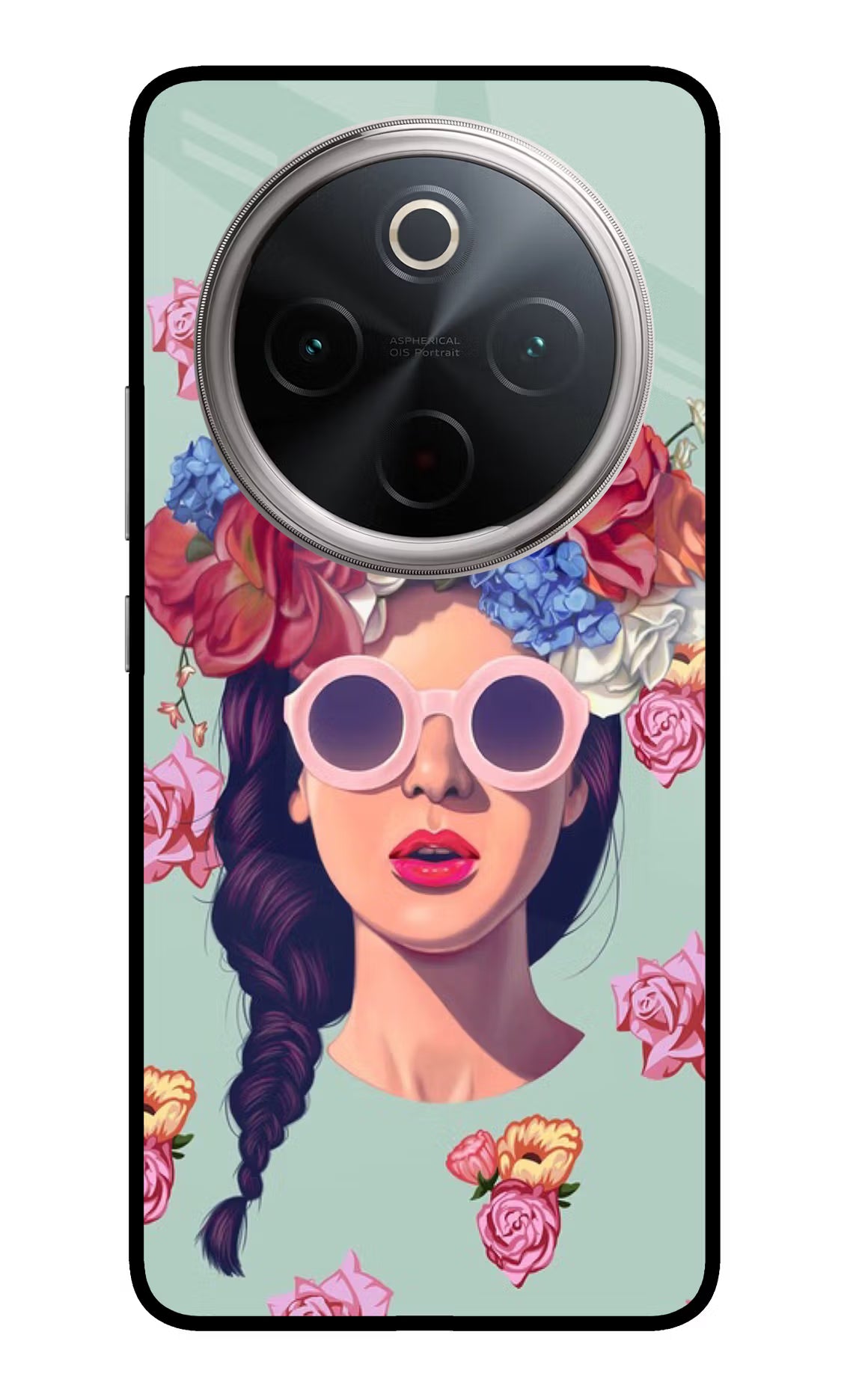 Pretty Girl Vivo T4 5G Back Cover - Pretty Girl Vivo T4 5G Glass Case Back Cover by Casekaro Pretty Girl Vivo T4 5G Glass Case Back Cover by Casekaro