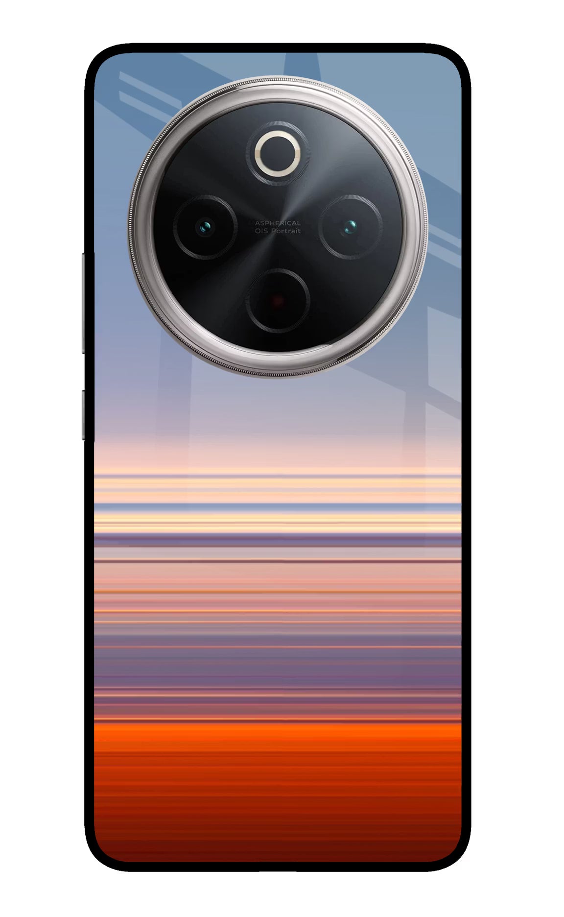 Morning Colors Vivo T4 5G Back Cover - Morning Colors Vivo T4 5G Glass Case Back Cover by Casekaro Morning Colors Vivo T4 5G Glass Case Back Cover by Casekaro