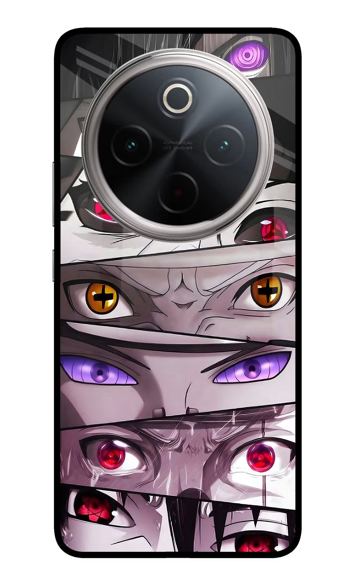 Naruto Anime Vivo T4 5G Back Cover - Naruto Anime Vivo T4 5G Glass Case Back Cover by Casekaro Naruto Anime Vivo T4 5G Glass Case Back Cover by Casekaro
