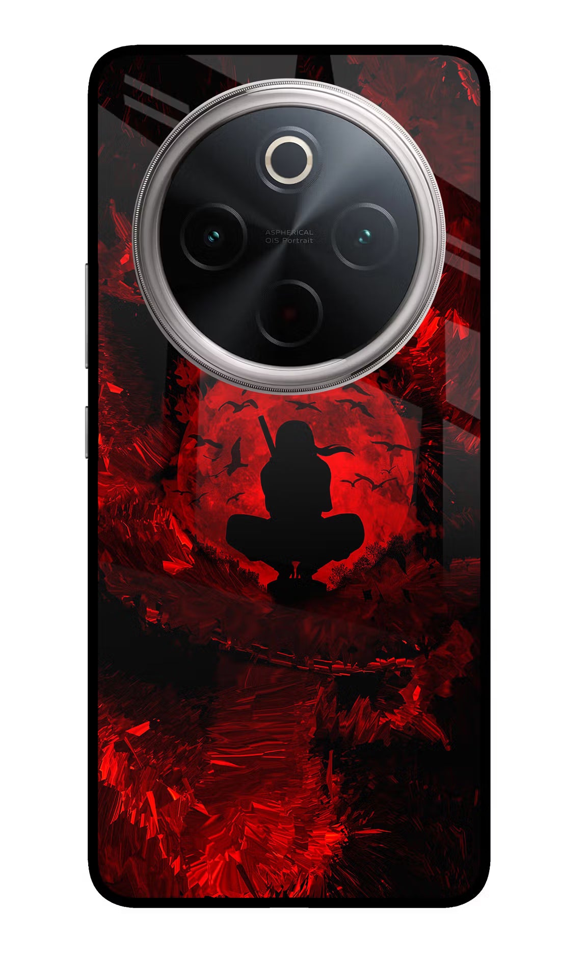 Itachi Uchiha Vivo T4 5G Glass Case - Itachi Uchiha Vivo T4 5G Glass Case Itachi Uchiha Vivo T4 5G Glass Case