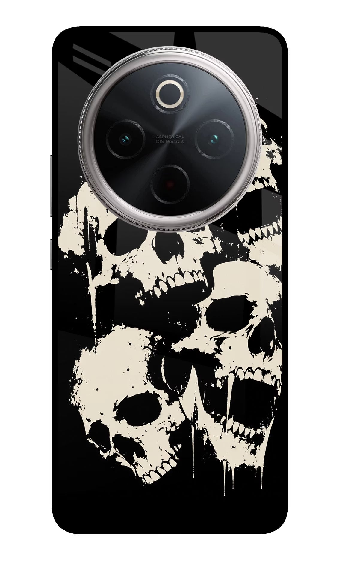 Dead Stack Vivo T4 5G Back Cover - Dead Stack Vivo T4 5G Glass Case Back Cover by Casekaro Dead Stack Vivo T4 5G Glass Case Back Cover by Casekaro