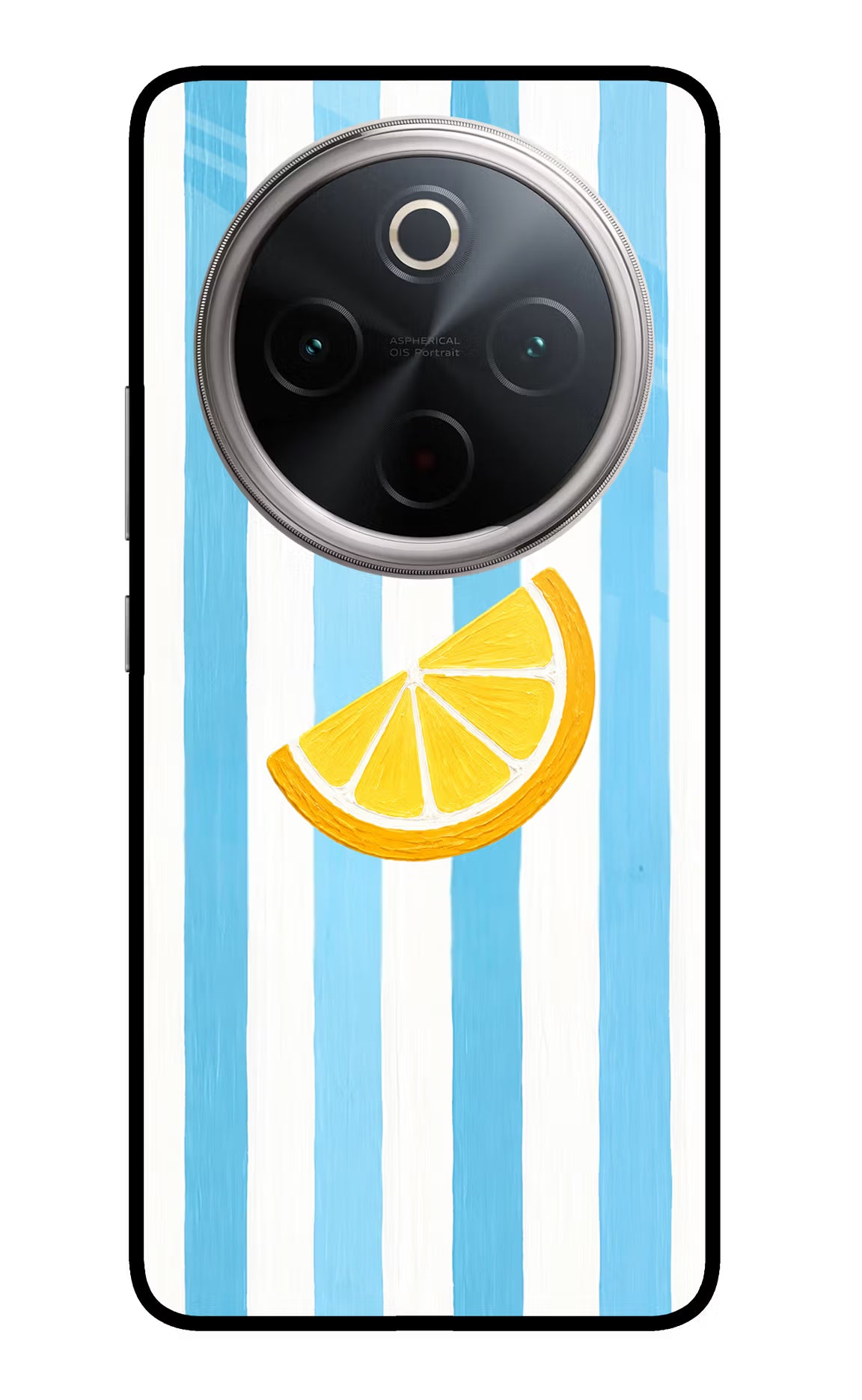 Summer Lemon Vivo T4 5G Glass Case - Summer Lemon Vivo T4 5G Glass Case Summer Lemon Vivo T4 5G Glass Case
