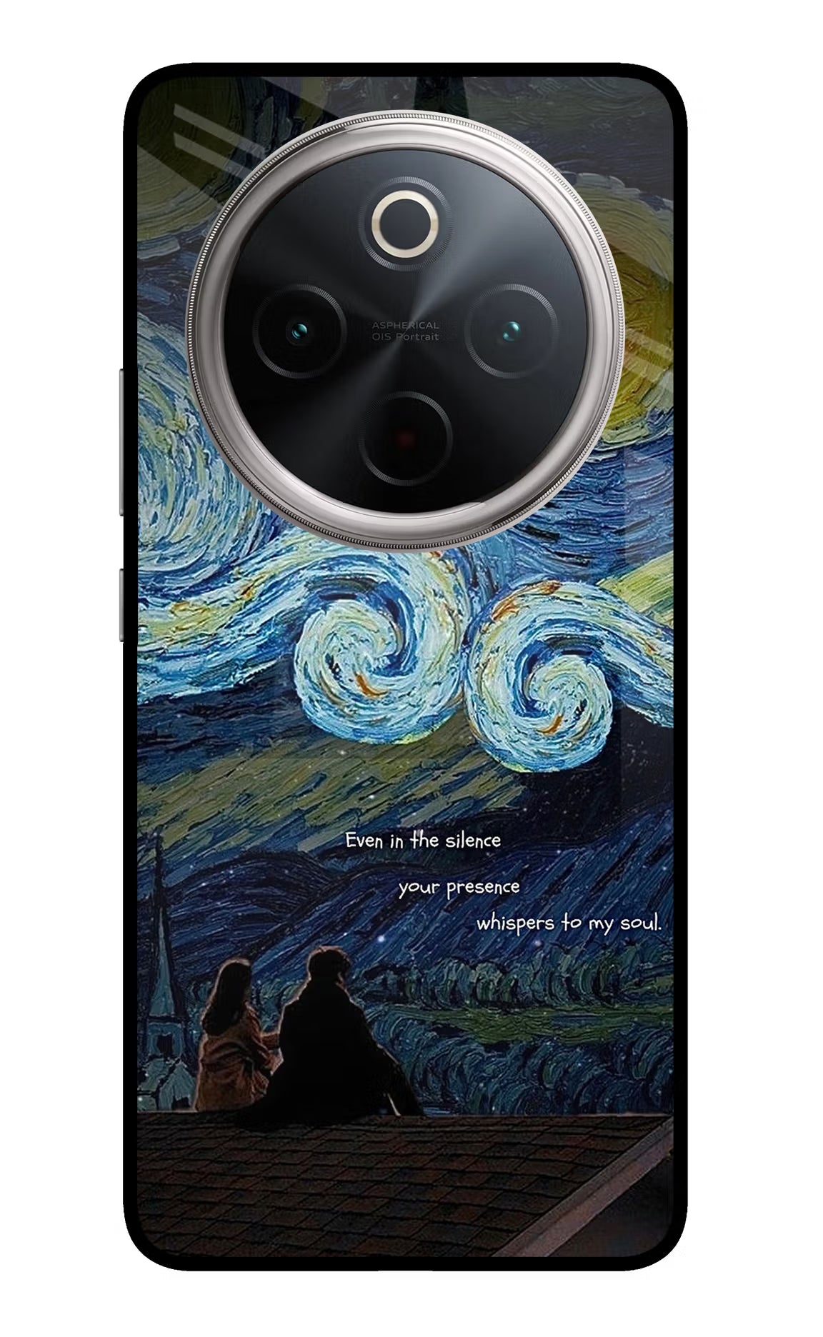 Softcore Vivo T4 5G Glass Case - Softcore Vivo T4 5G Glass Case Softcore Vivo T4 5G Glass Case