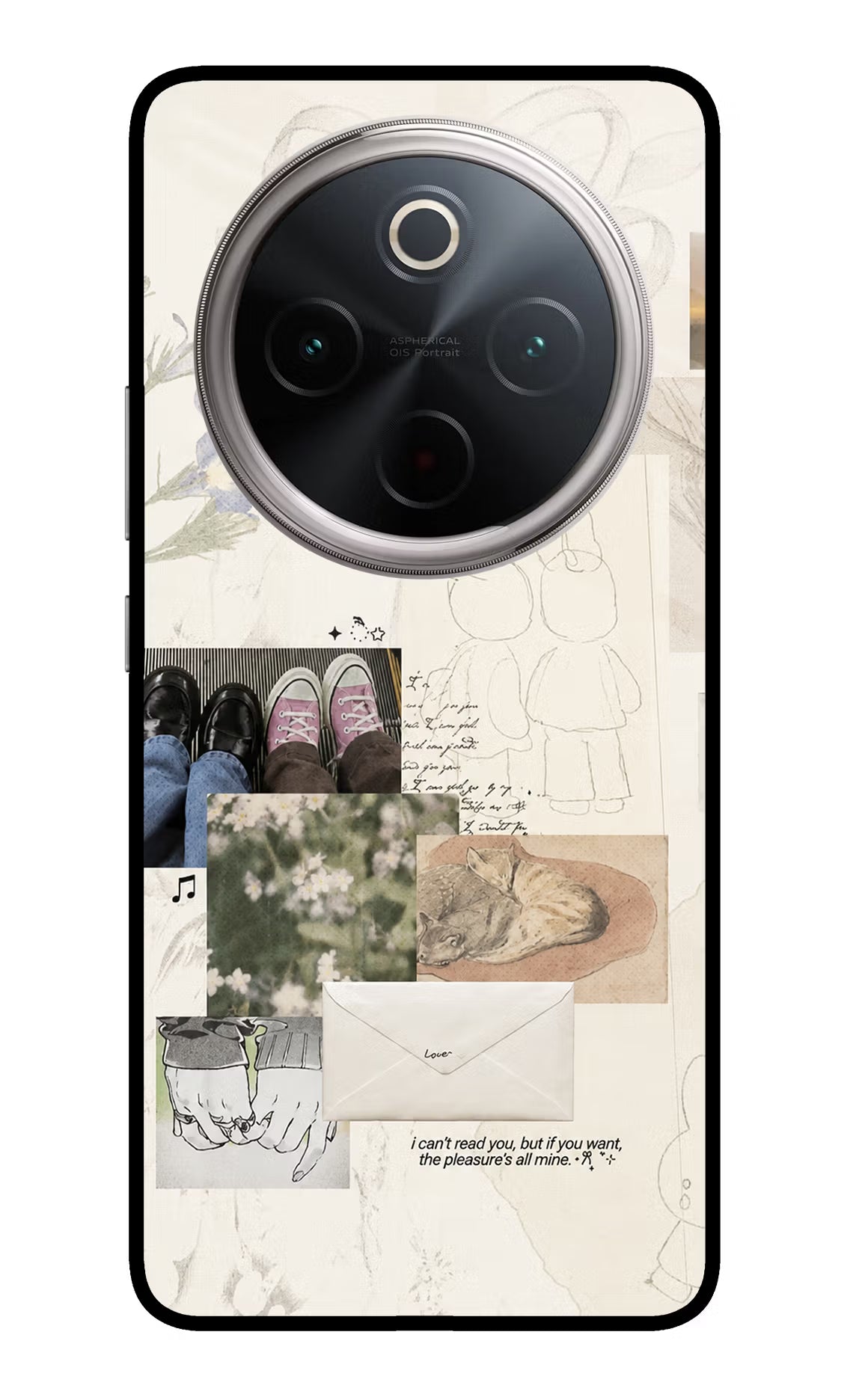 Soft Aesthetic Vivo T4 5G Glass Case - Soft Aesthetic Vivo T4 5G Glass Case Soft Aesthetic Vivo T4 5G Glass Case