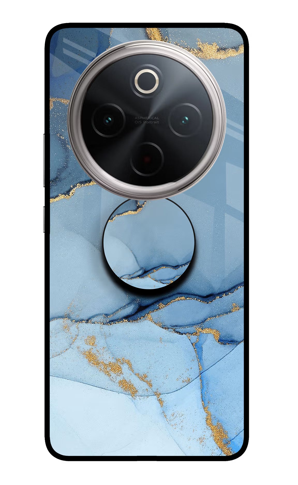 Blue Marble Vivo T4 5G Pop Case - Blue Marble Vivo T4 5G Pop Case by Casekaro Blue Marble Vivo T4 5G Pop Case by Casekaro