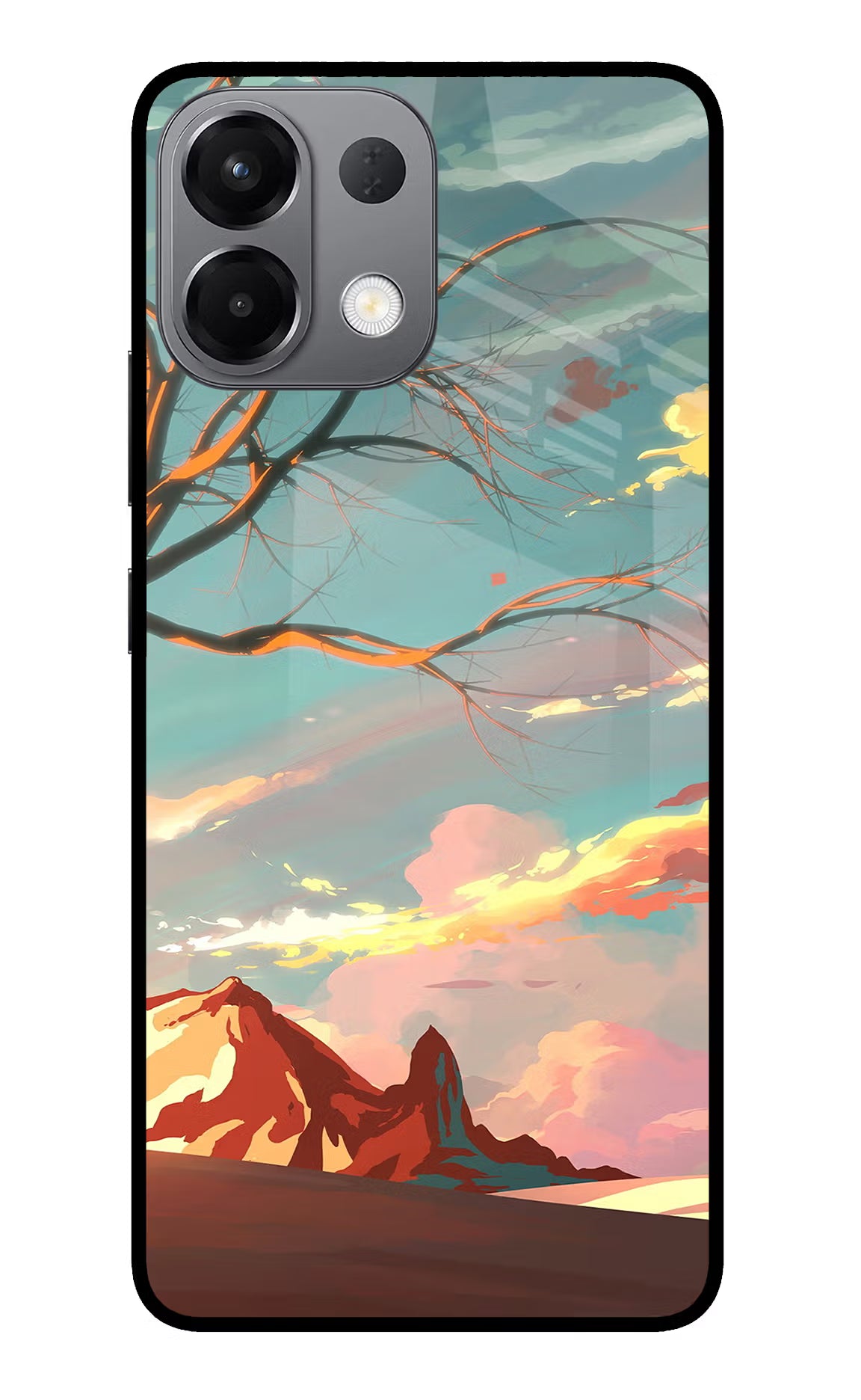 Scenery Oppo K13 5G Glass Case Back Cover by Casekaro