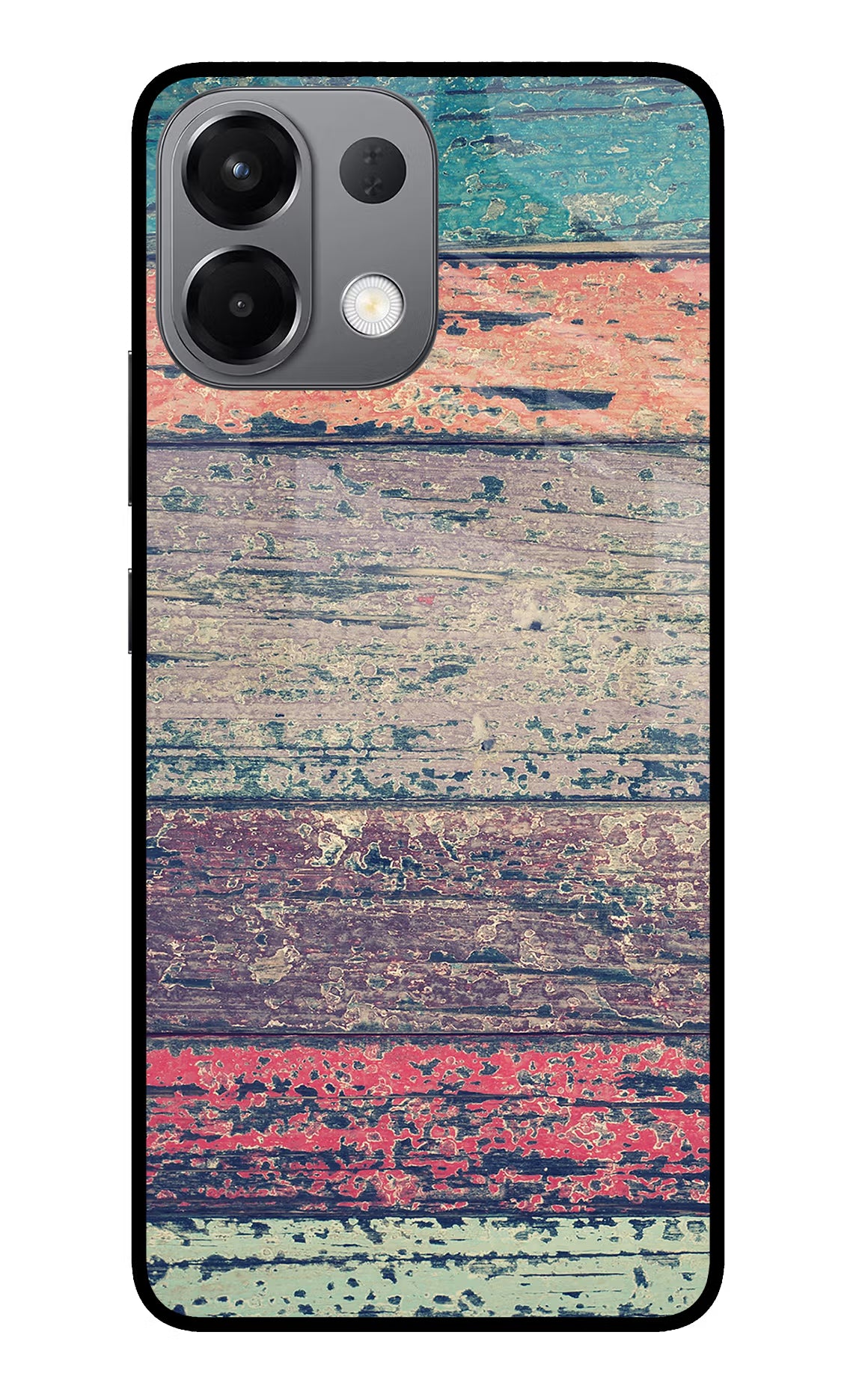 Colourful Wall Oppo K13 5G Glass Case Back Cover by Casekaro