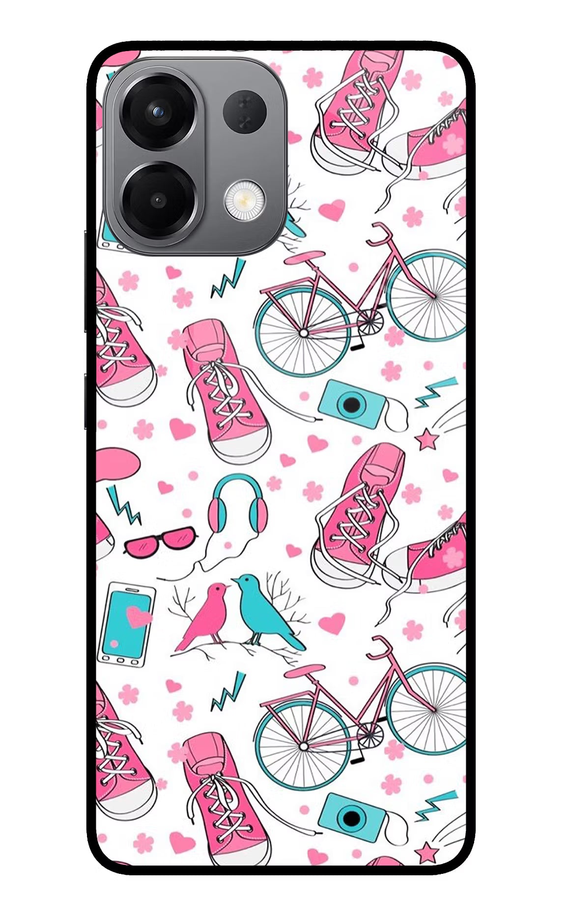 Artwork Oppo K13 5G Glass Case Back Cover by Casekaro