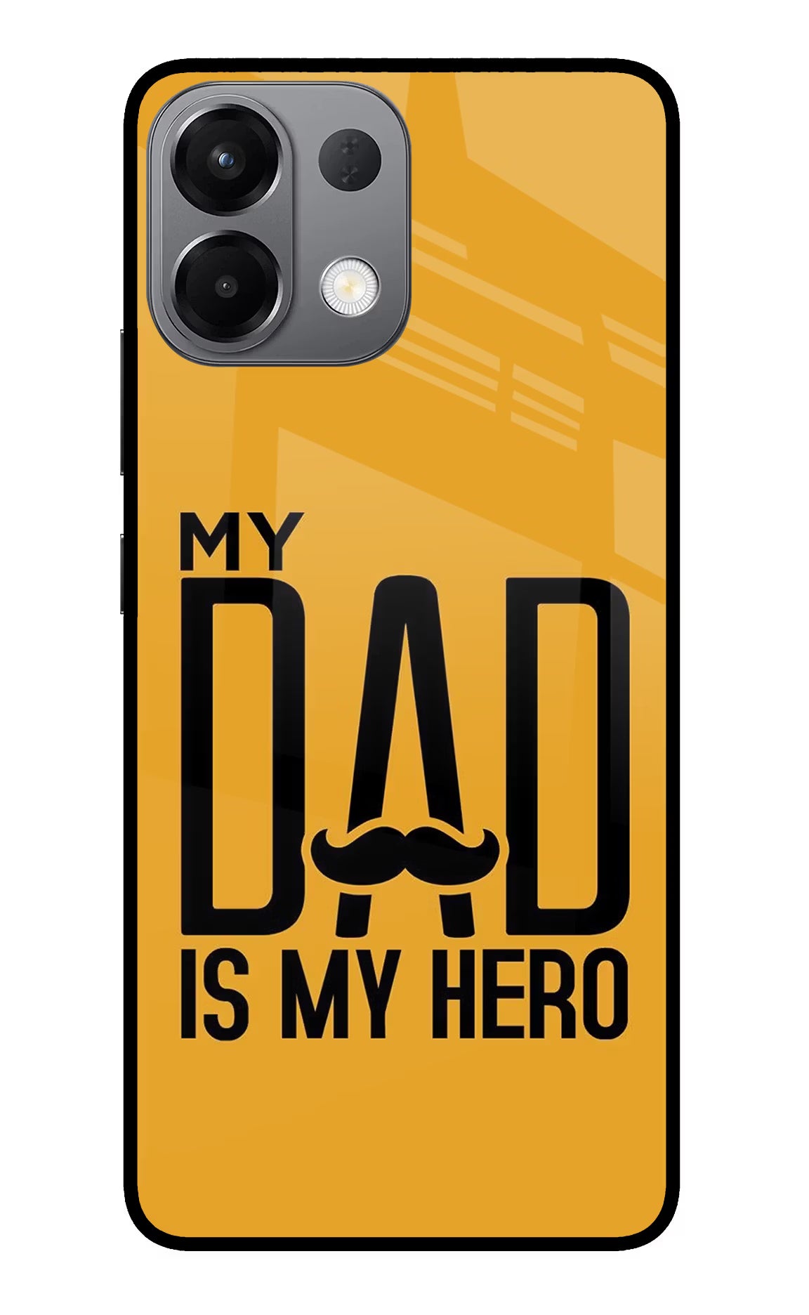 My Dad Is My Hero Oppo K13 5G Glass Case Back Cover by Casekaro