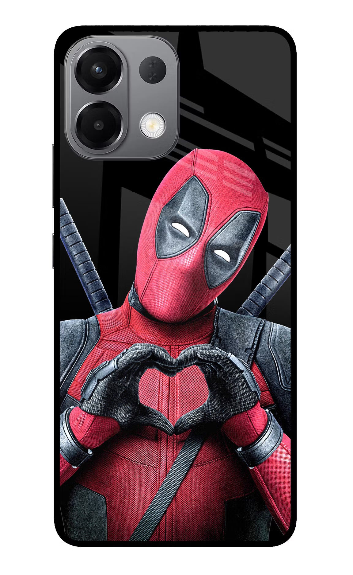 Deadpool Oppo K13 5G Glass Case Back Cover by Casekaro