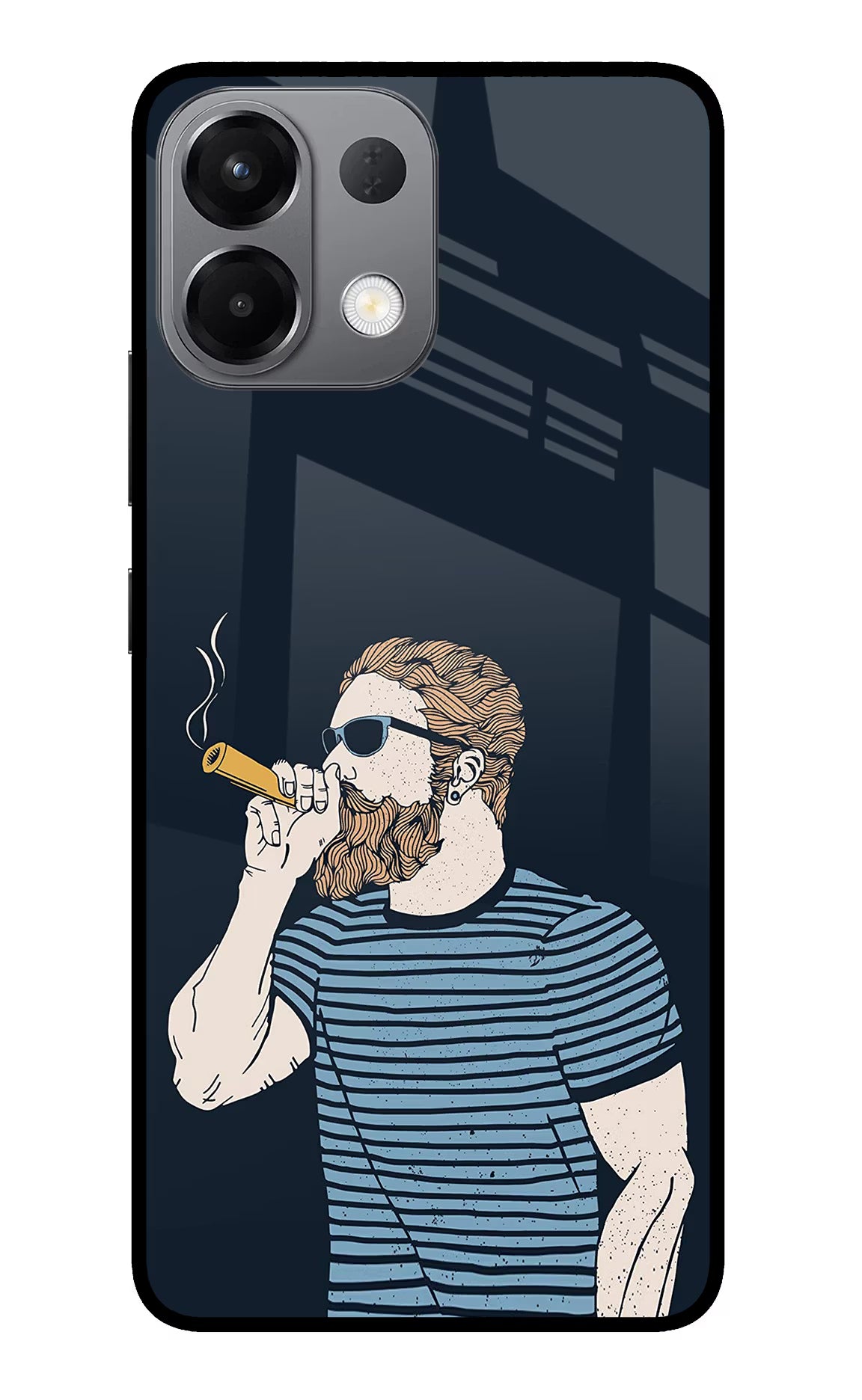 Smoking Oppo K13 5G Glass Case - Smoking Oppo K13 5G Glass Case Smoking Oppo K13 5G Glass Case