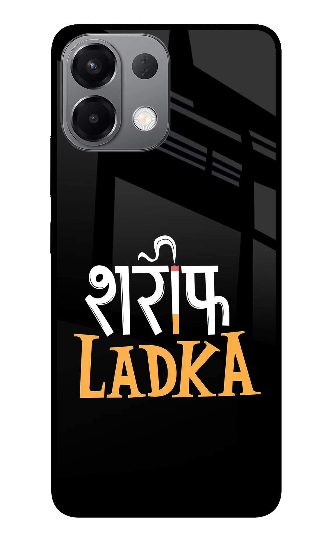 Shareef Ladka Oppo K13 5G Glass Case Back Cover by Casekaro