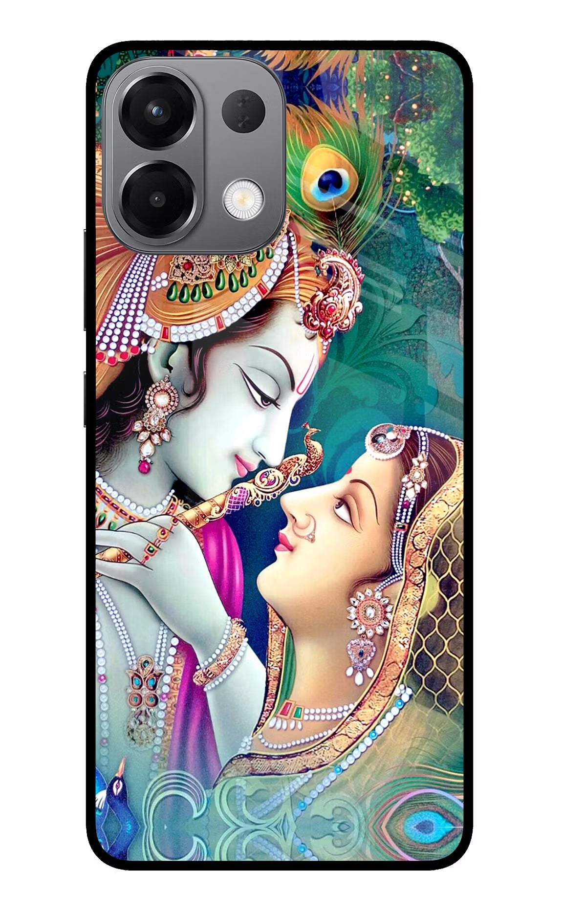 Lord Radha Krishna Oppo K13 5G Glass Case - Lord Radha Krishna Oppo K13 5G Glass Case Lord Radha Krishna Oppo K13 5G Glass Case