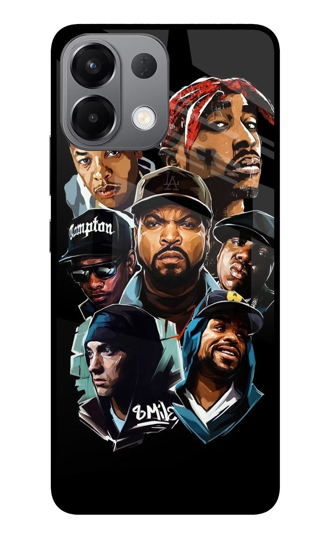 Rappers Oppo K13 5G Glass Case - Rappers Oppo K13 5G Glass Case Rappers Oppo K13 5G Glass Case