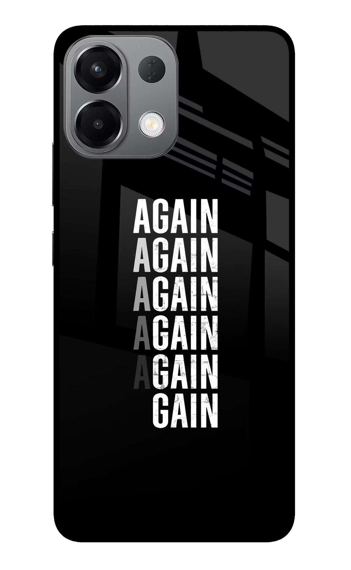 Again Again Gain Oppo K13 5G Glass Case - Again Again Gain Oppo K13 5G Glass Case Again Again Gain Oppo K13 5G Glass Case