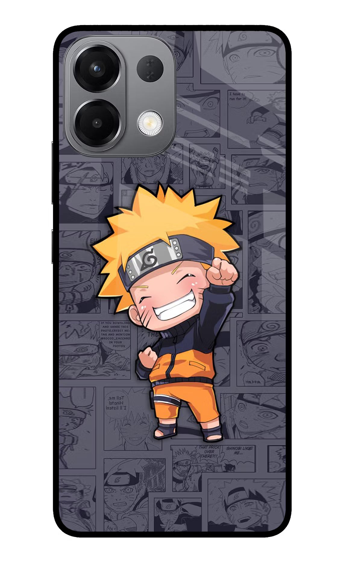 Chota Naruto Oppo K13 5G Glass Case - Chota Naruto Oppo K13 5G Glass Case Chota Naruto Oppo K13 5G Glass Case