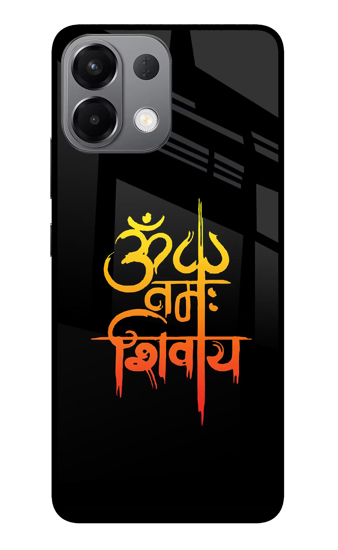 Om Namah Shivay Oppo K13 5G Glass Case - Om Namah Shivay Oppo K13 5G Glass Case Om Namah Shivay Oppo K13 5G Glass Case