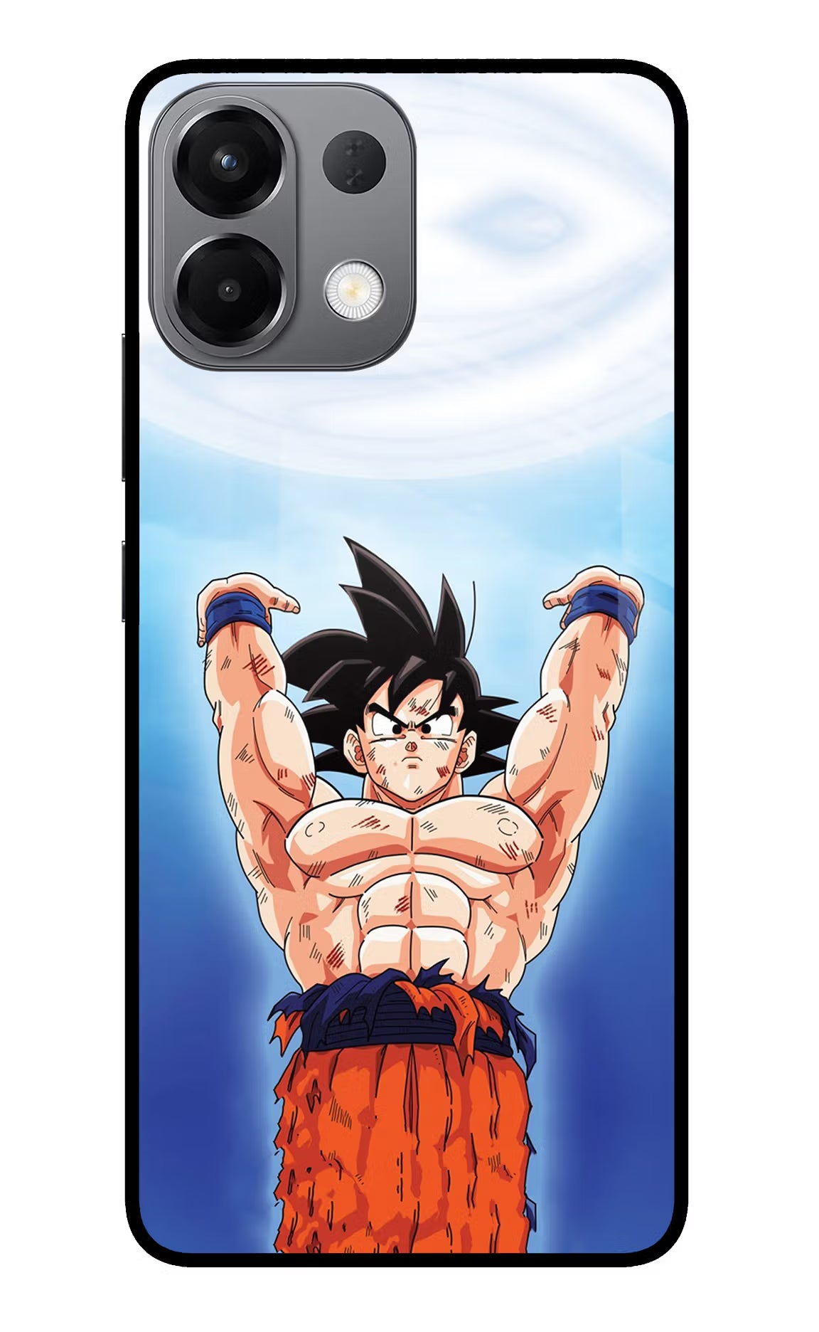 Goku Power Oppo K13 5G Back Cover - Goku Power Oppo K13 5G Glass Case Back Cover by Casekaro Goku Power Oppo K13 5G Glass Case Back Cover by Casekaro