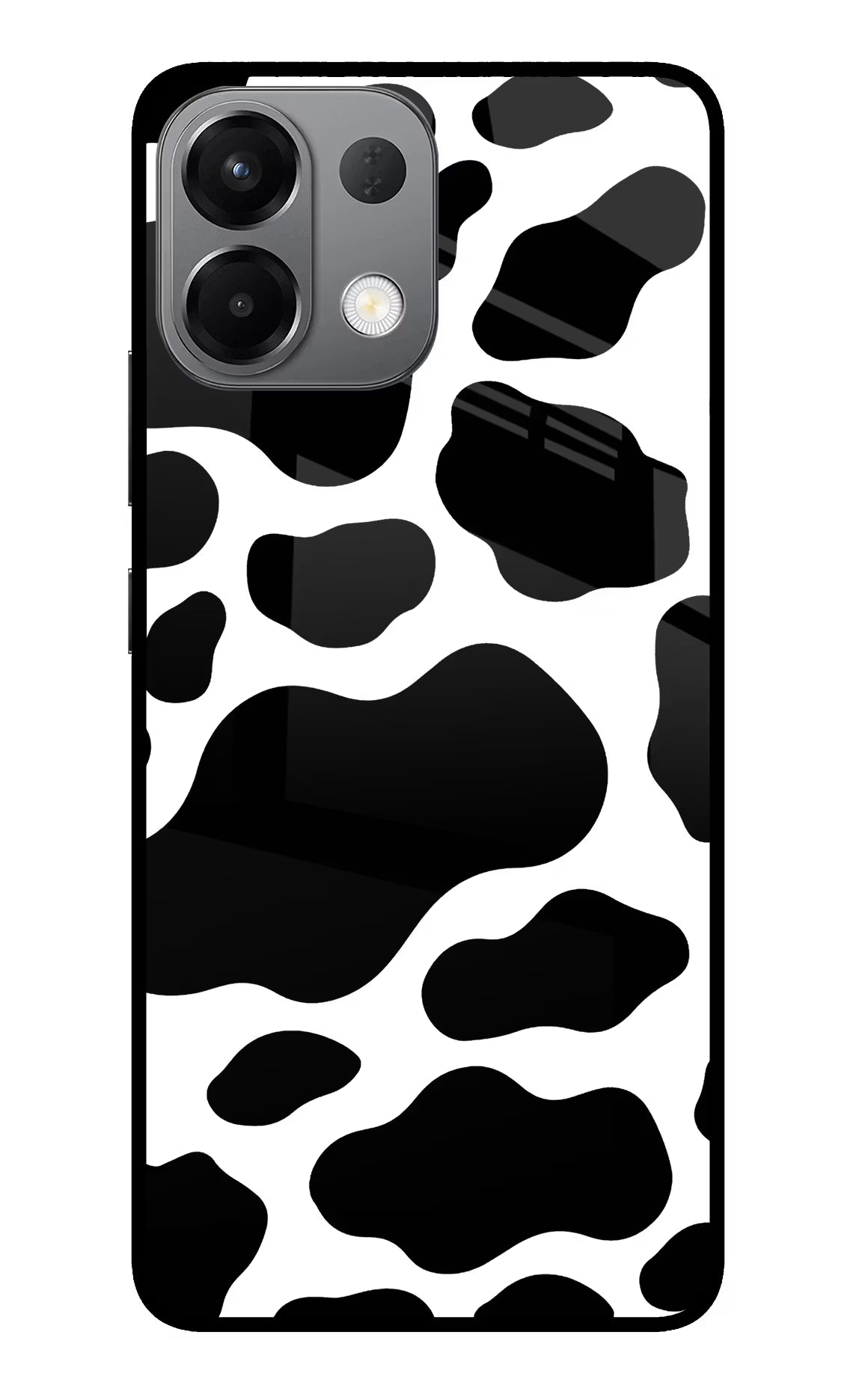 Cow Spots Oppo K13 5G Glass Case - Cow Spots Oppo K13 5G Glass Case Cow Spots Oppo K13 5G Glass Case