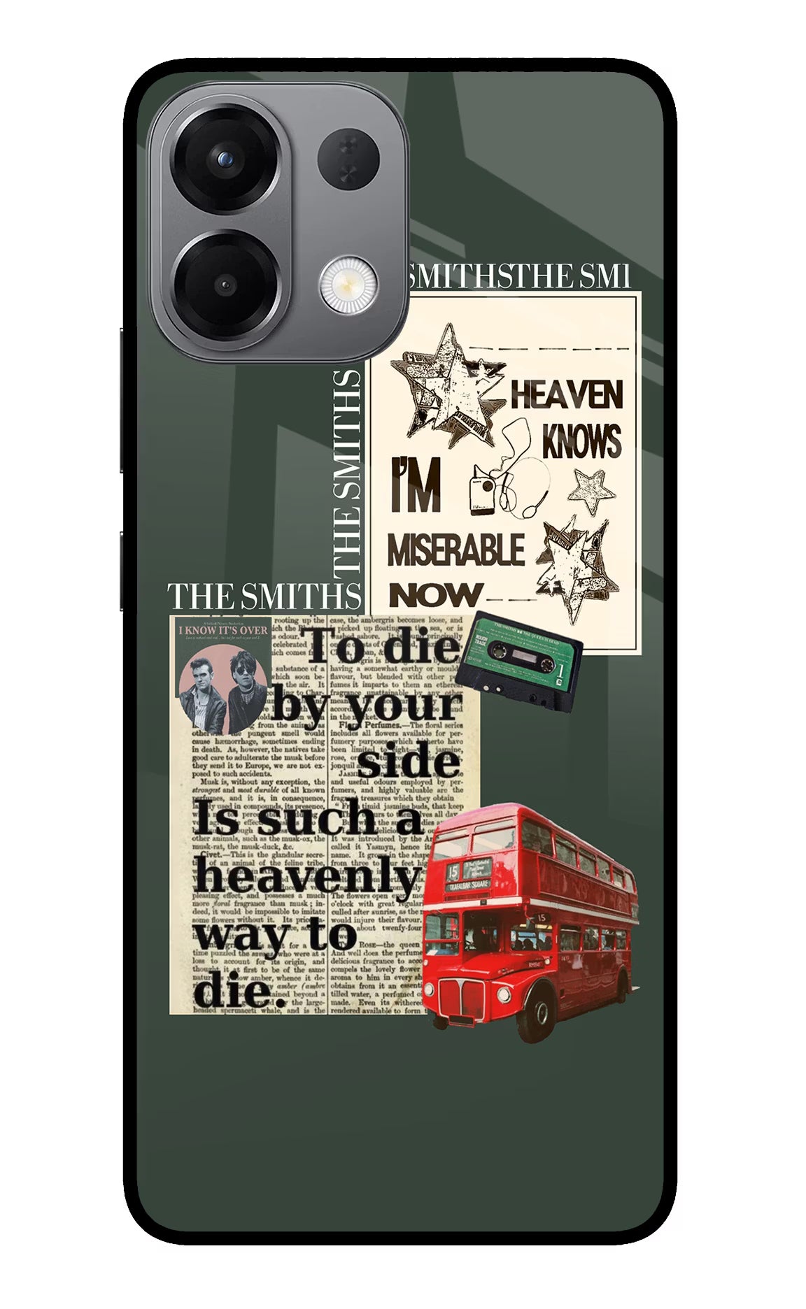 The Smiths Oppo K13 5G Glass Case Back Cover by Casekaro