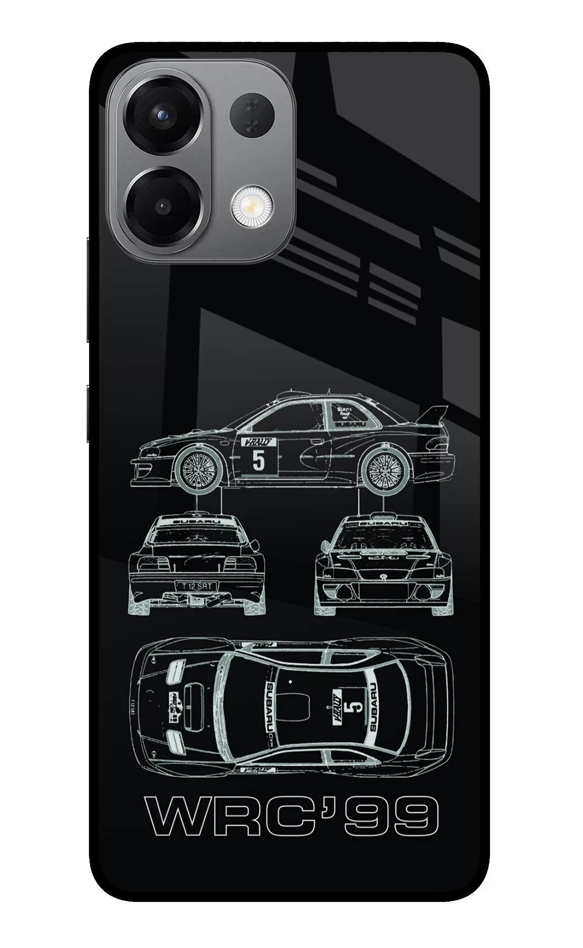 WRC'99 Oppo K13 5G Glass Case - WRC'99 Oppo K13 5G Glass Case WRC'99 Oppo K13 5G Glass Case
