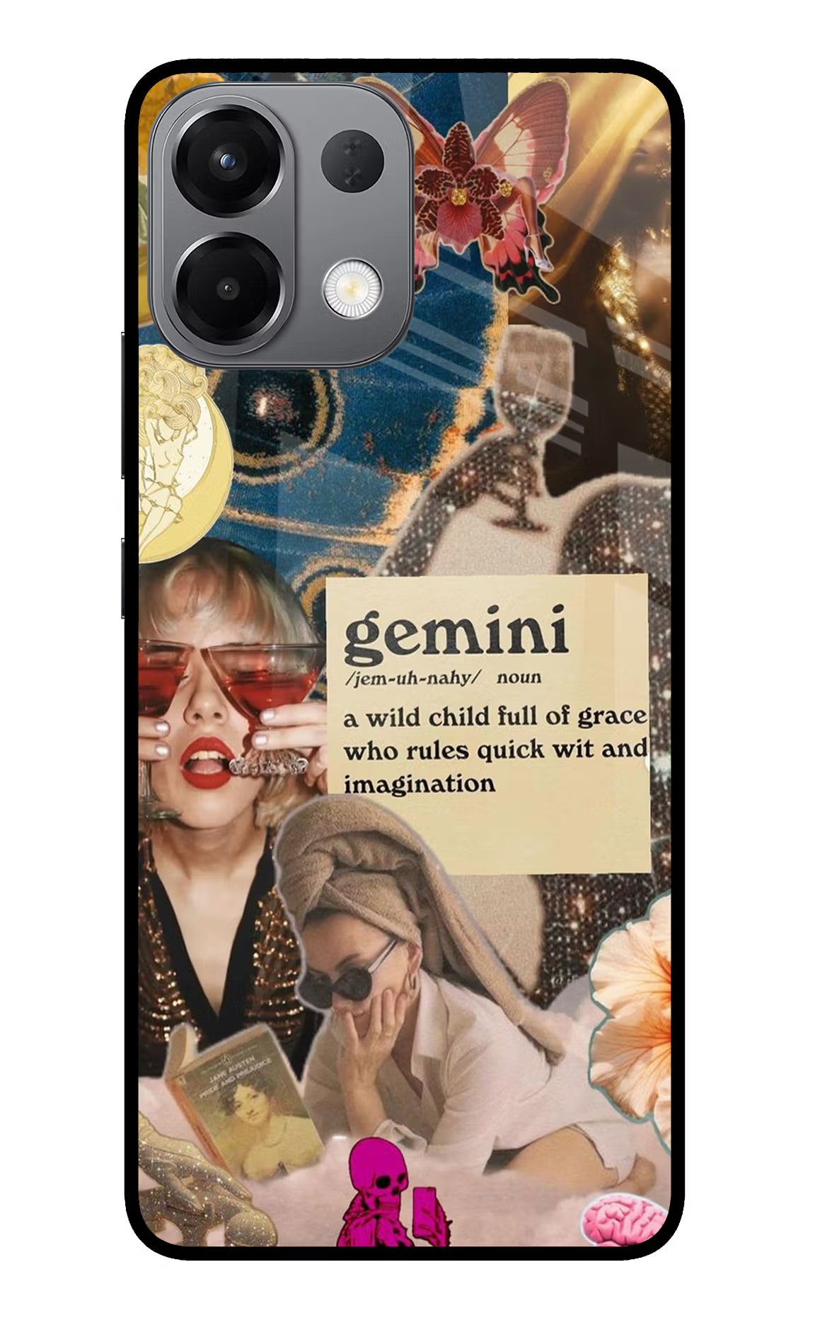 Gemini Zodiac Oppo K13 5G Glass Case - Gemini Zodiac Oppo K13 5G Glass Case Gemini Zodiac Oppo K13 5G Glass Case