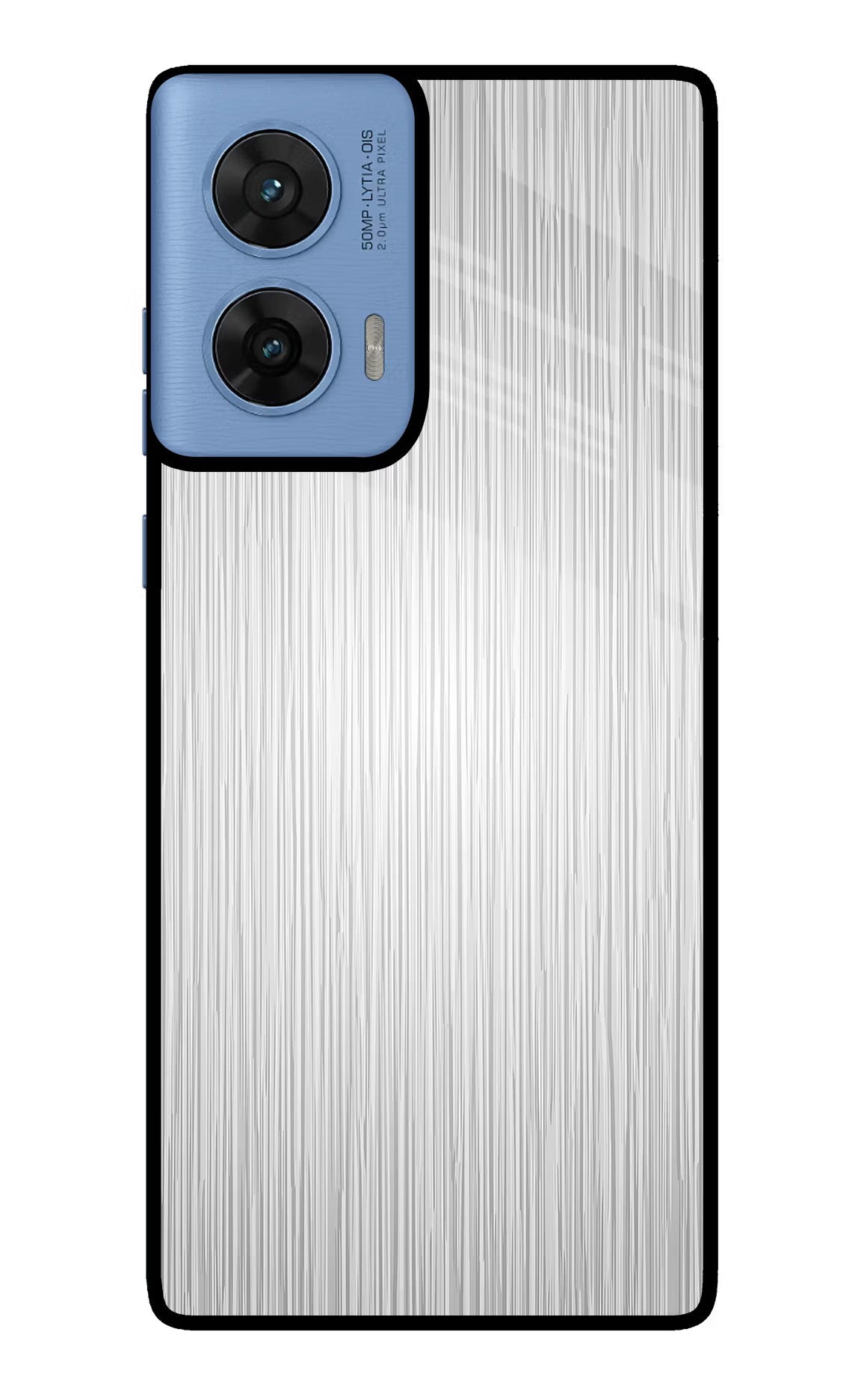 Wooden Grey Texture Moto G96 5G Back Cover - Wooden Grey Texture Moto G96 5G Glass Case Back Cover by Casekaro Wooden Grey Texture Moto G96 5G Glass Case Back Cover by Casekaro