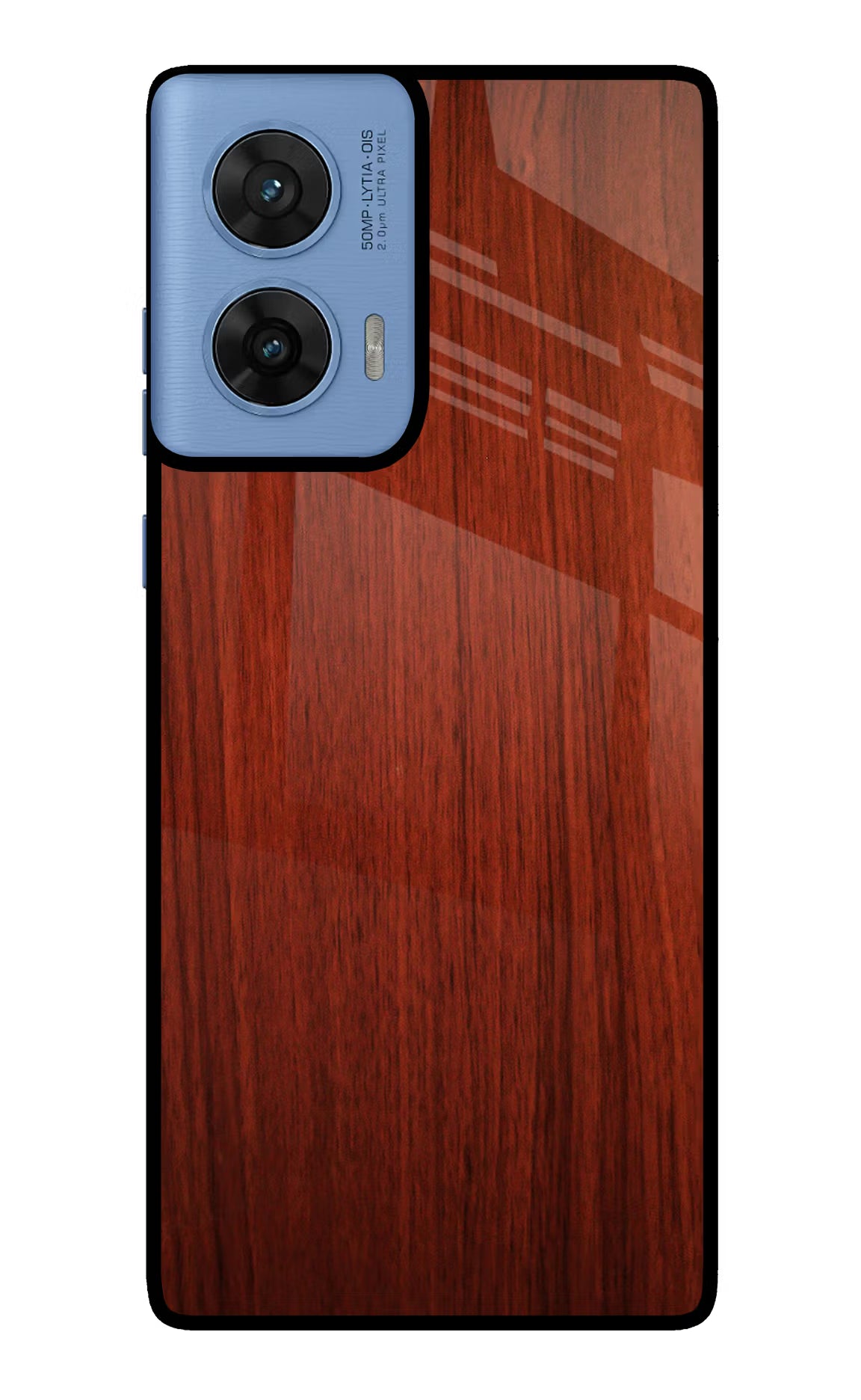 Wooden Plain Pattern Moto G96 5G Glass Case - Wooden Plain Pattern Moto G96 5G Glass Case Wooden Plain Pattern Moto G96 5G Glass Case