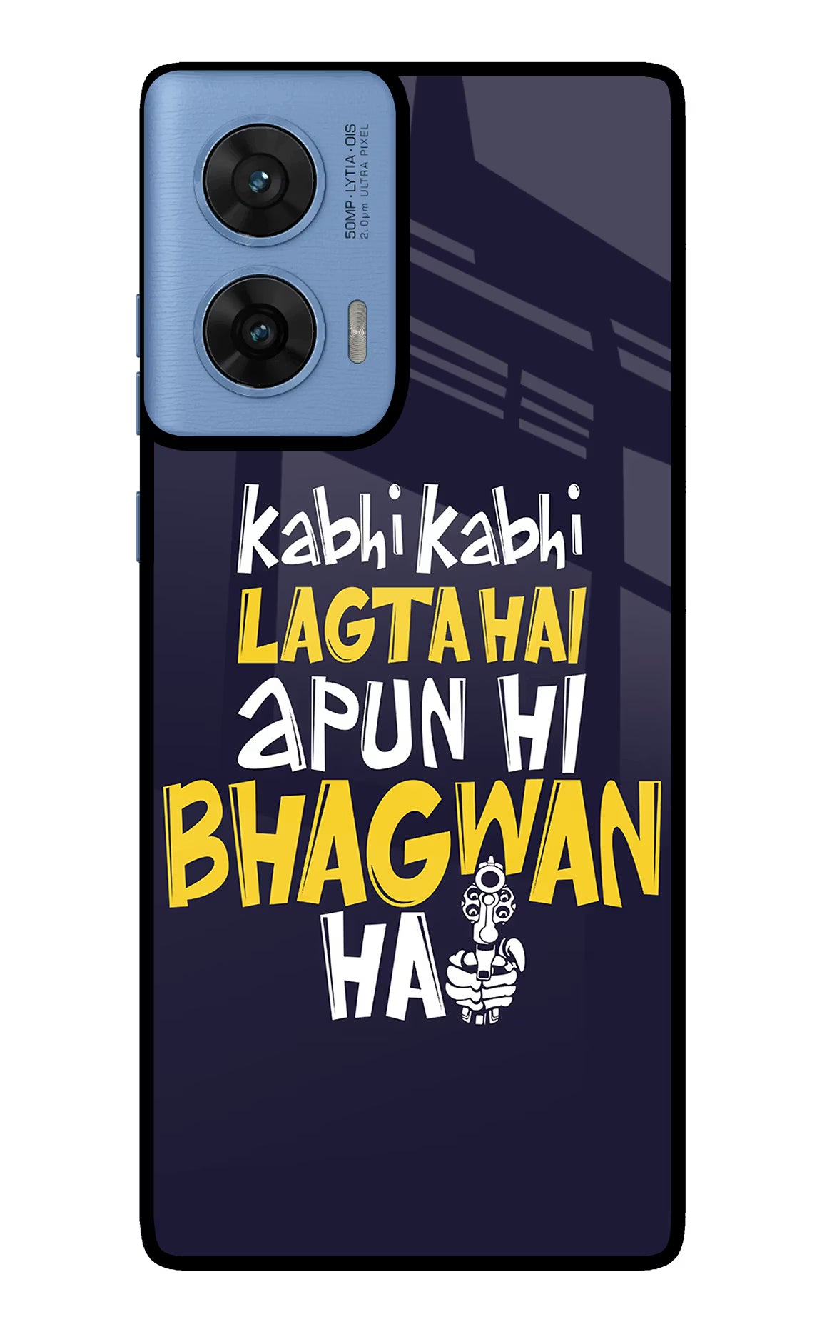 Kabhi Kabhi Lagta Hai Apun Hi Bhagwan Hai Moto G96 5G Glass Case - Kabhi Kabhi Lagta Hai Apun Hi Bhagwan Hai Moto G96 5G Glass Case Kabhi Kabhi Lagta Hai Apun Hi Bhagwan Hai Moto G96 5G Glass Case