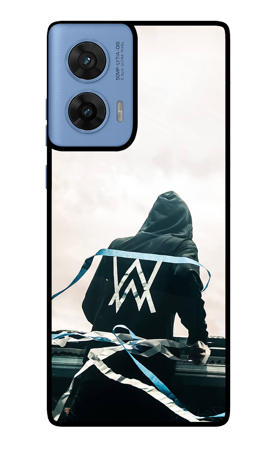 Alan Walker Moto G96 5G Back Cover - Alan Walker Moto G96 5G Glass Case Back Cover by Casekaro Alan Walker Moto G96 5G Glass Case Back Cover by Casekaro
