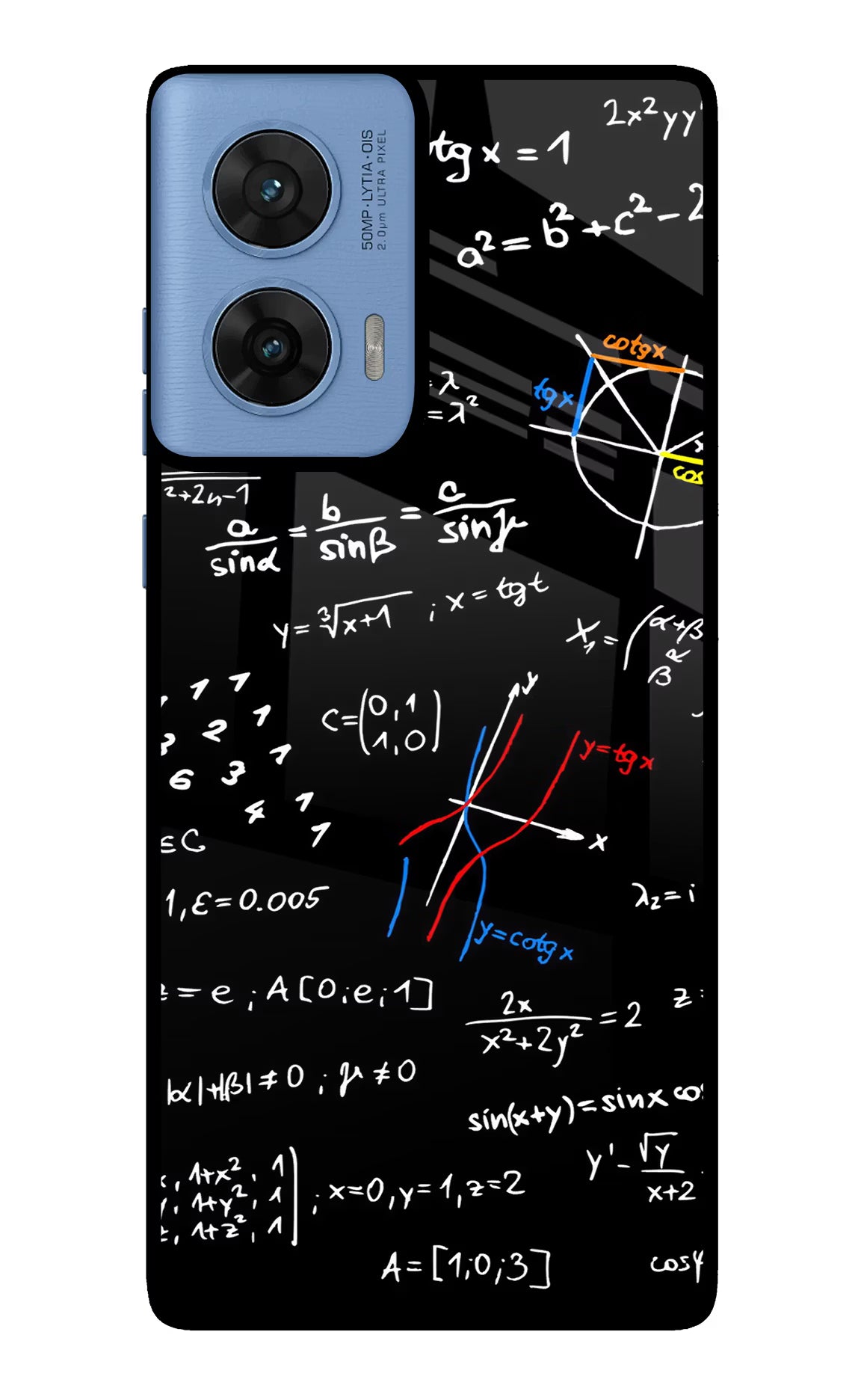 Mathematics Formula Moto G96 5G Back Cover - Mathematics Formula Moto G96 5G Glass Case Back Cover by Casekaro Mathematics Formula Moto G96 5G Glass Case Back Cover by Casekaro