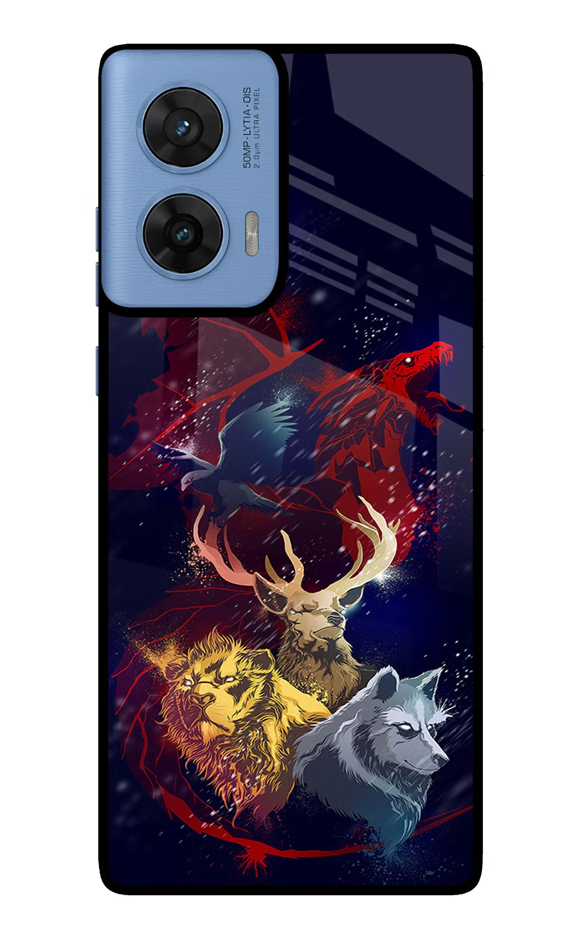 Game Of Thrones Moto G96 5G Back Cover - Game Of Thrones Moto G96 5G Glass Case Back Cover by Casekaro Game Of Thrones Moto G96 5G Glass Case Back Cover by Casekaro