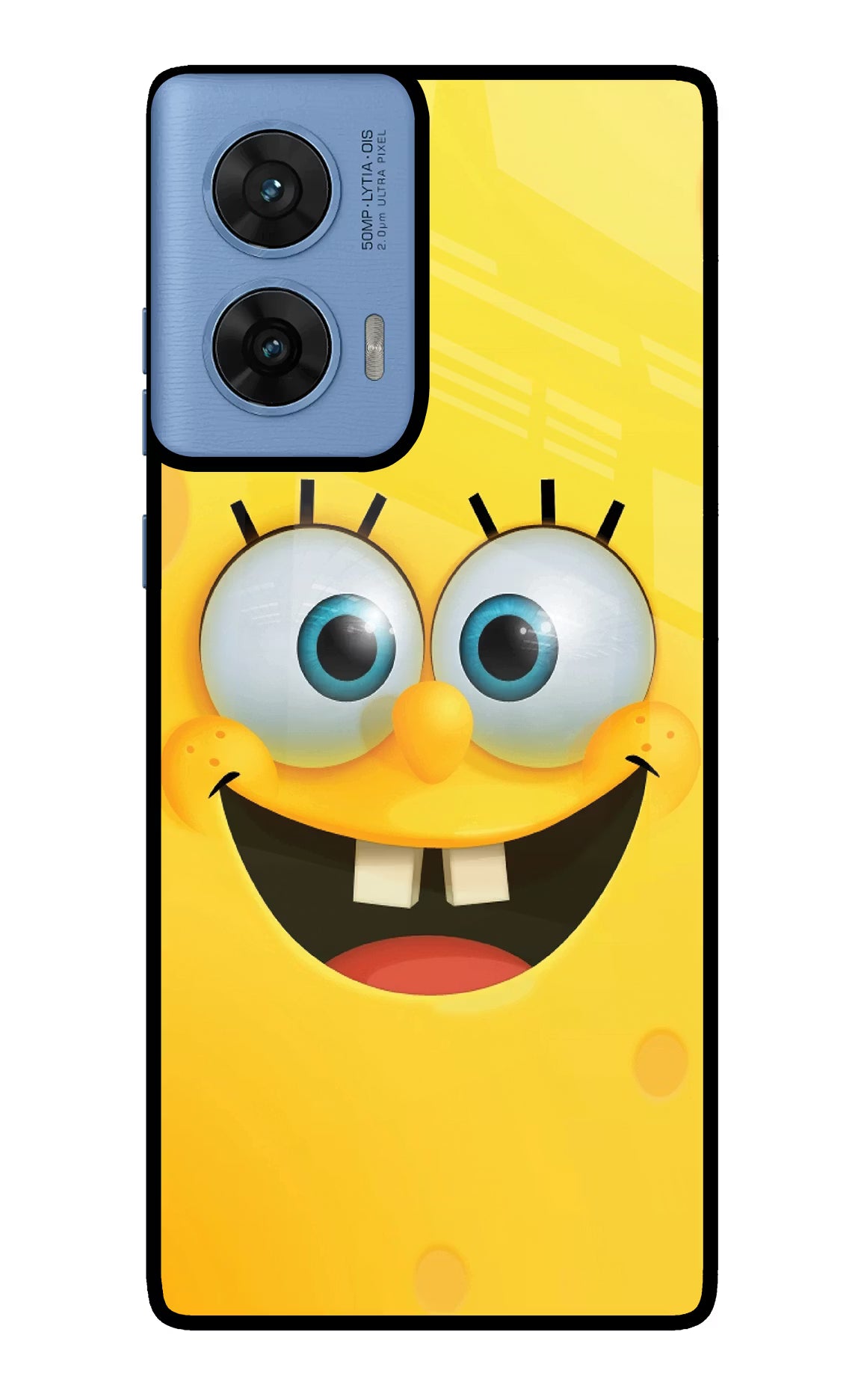 Sponge 1 Moto G96 5G Back Cover - Sponge 1 Moto G96 5G Glass Case Back Cover by Casekaro Sponge 1 Moto G96 5G Glass Case Back Cover by Casekaro