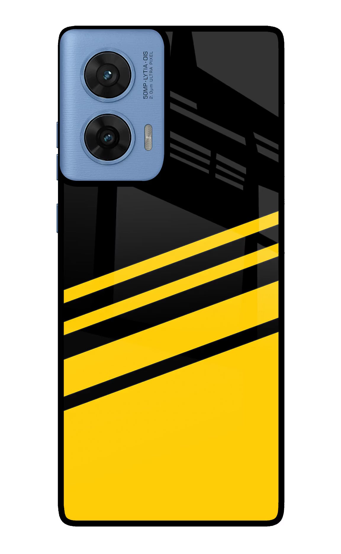 Yellow Shades Moto G96 5G Glass Case - Yellow Shades Moto G96 5G Glass Case Yellow Shades Moto G96 5G Glass Case