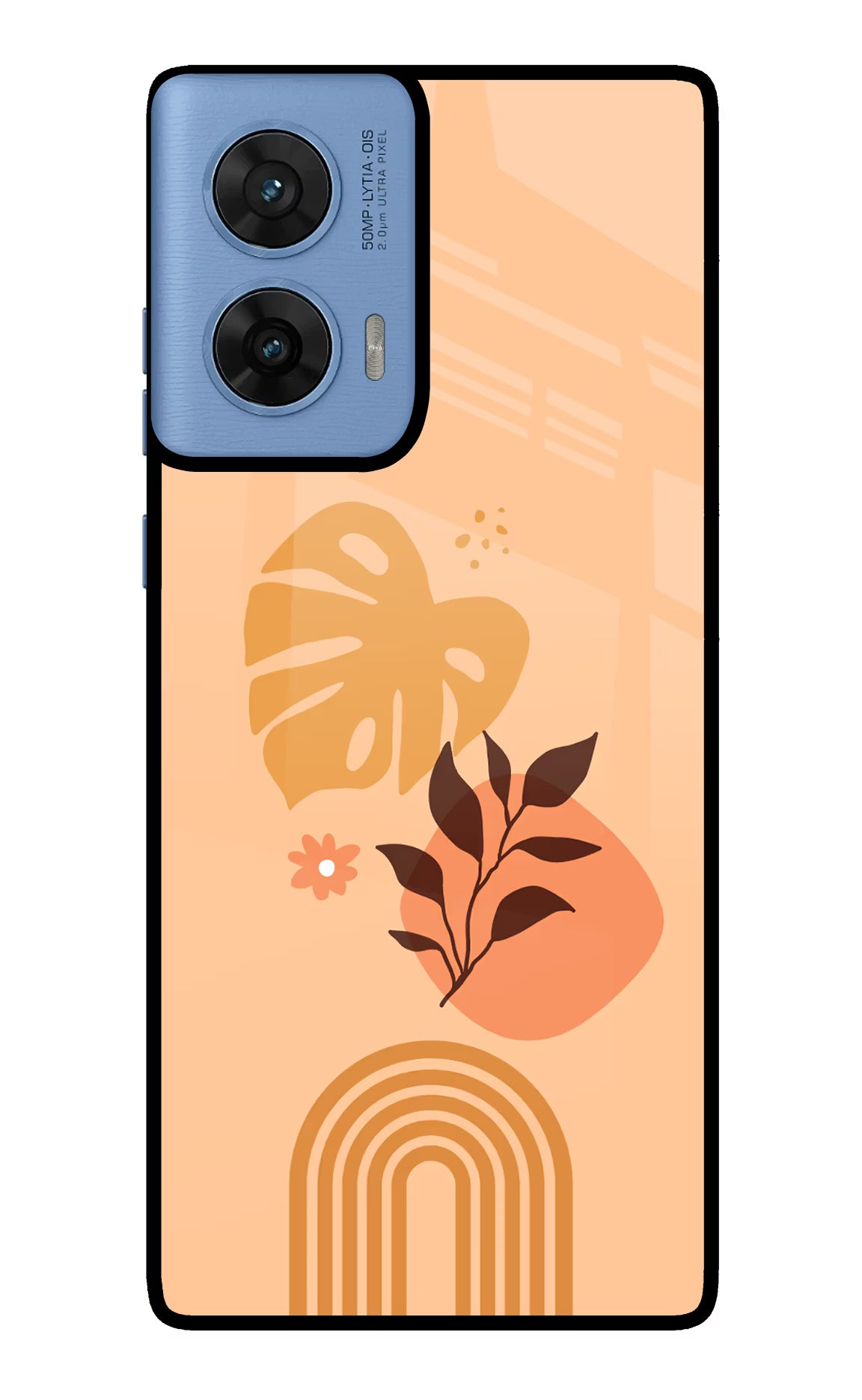 Bohemian Art Moto G96 5G Back Cover - Bohemian Art Moto G96 5G Glass Case Back Cover by Casekaro Bohemian Art Moto G96 5G Glass Case Back Cover by Casekaro