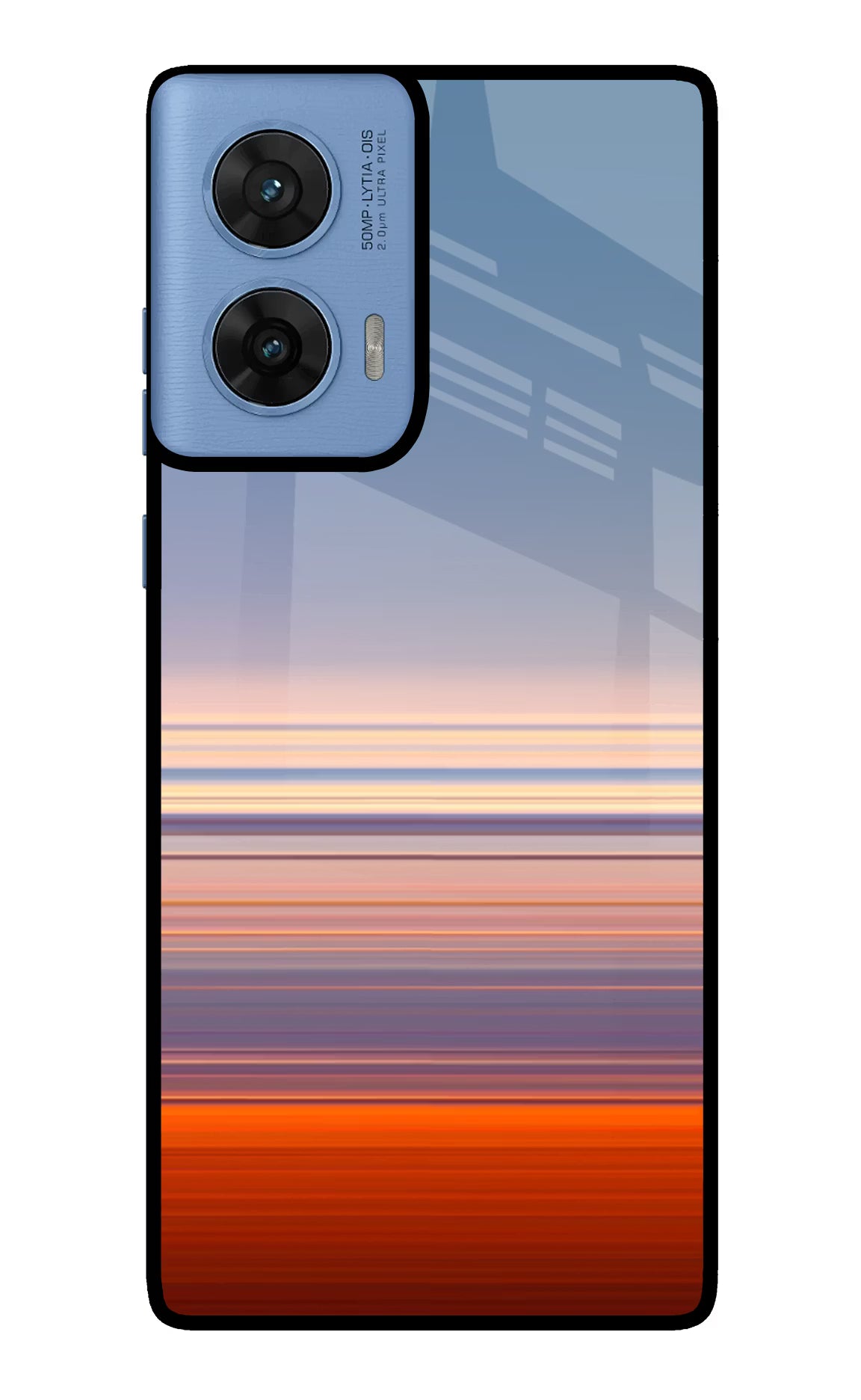 Morning Colors Moto G96 5G Back Cover - Morning Colors Moto G96 5G Glass Case Back Cover by Casekaro Morning Colors Moto G96 5G Glass Case Back Cover by Casekaro