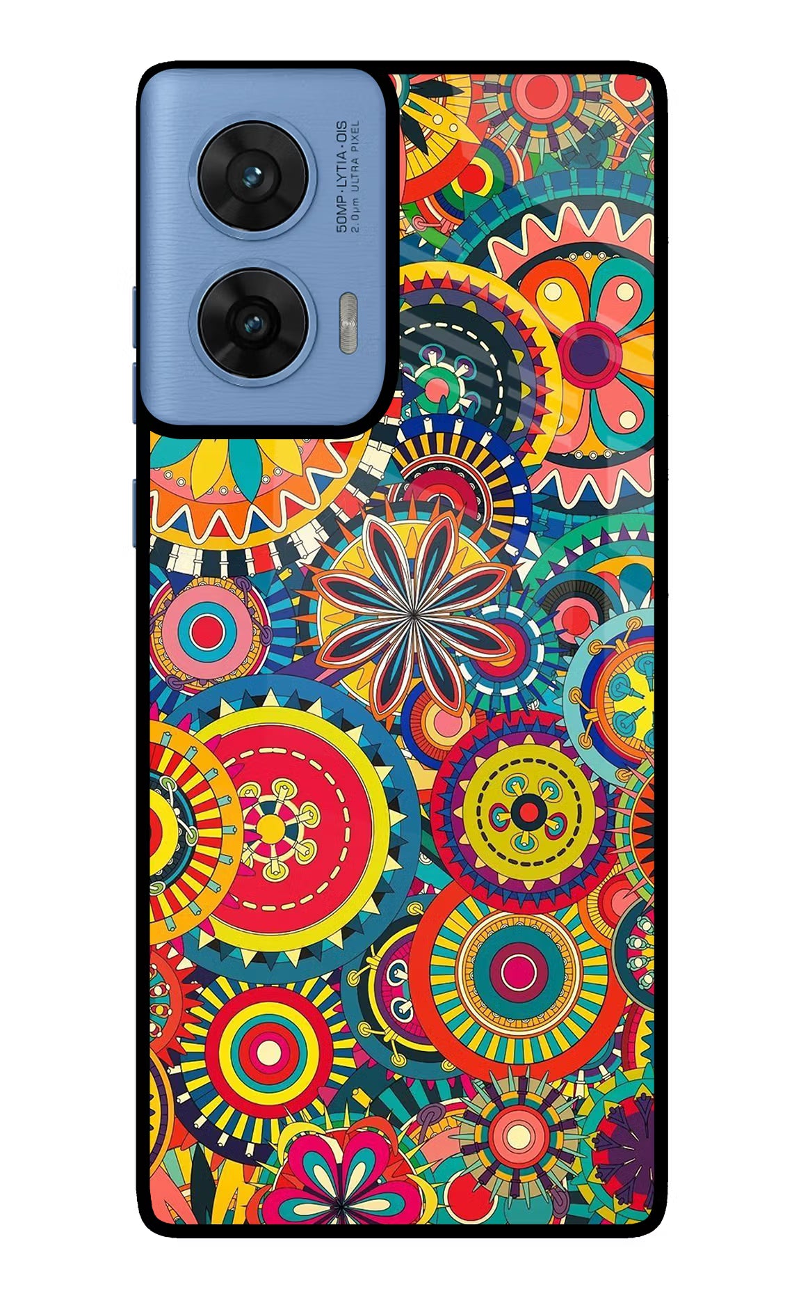 Gol Gol Art Moto G96 5G Back Cover - Gol Gol Art Moto G96 5G Glass Case Back Cover by Casekaro Gol Gol Art Moto G96 5G Glass Case Back Cover by Casekaro
